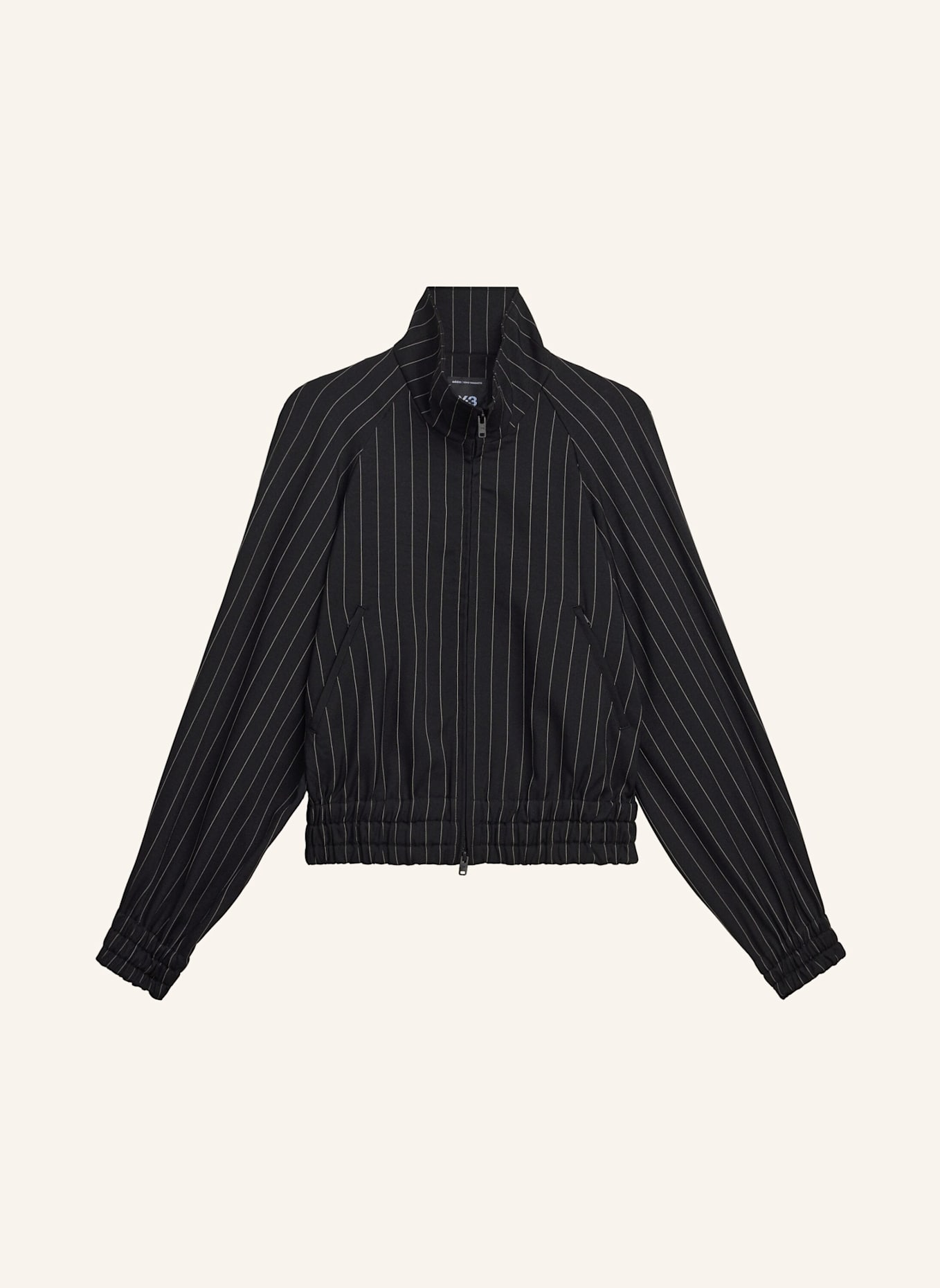 Y-3 Y-3 PINSTRIPE SPORT UNIFORM BLOUSON: SCHWARZ