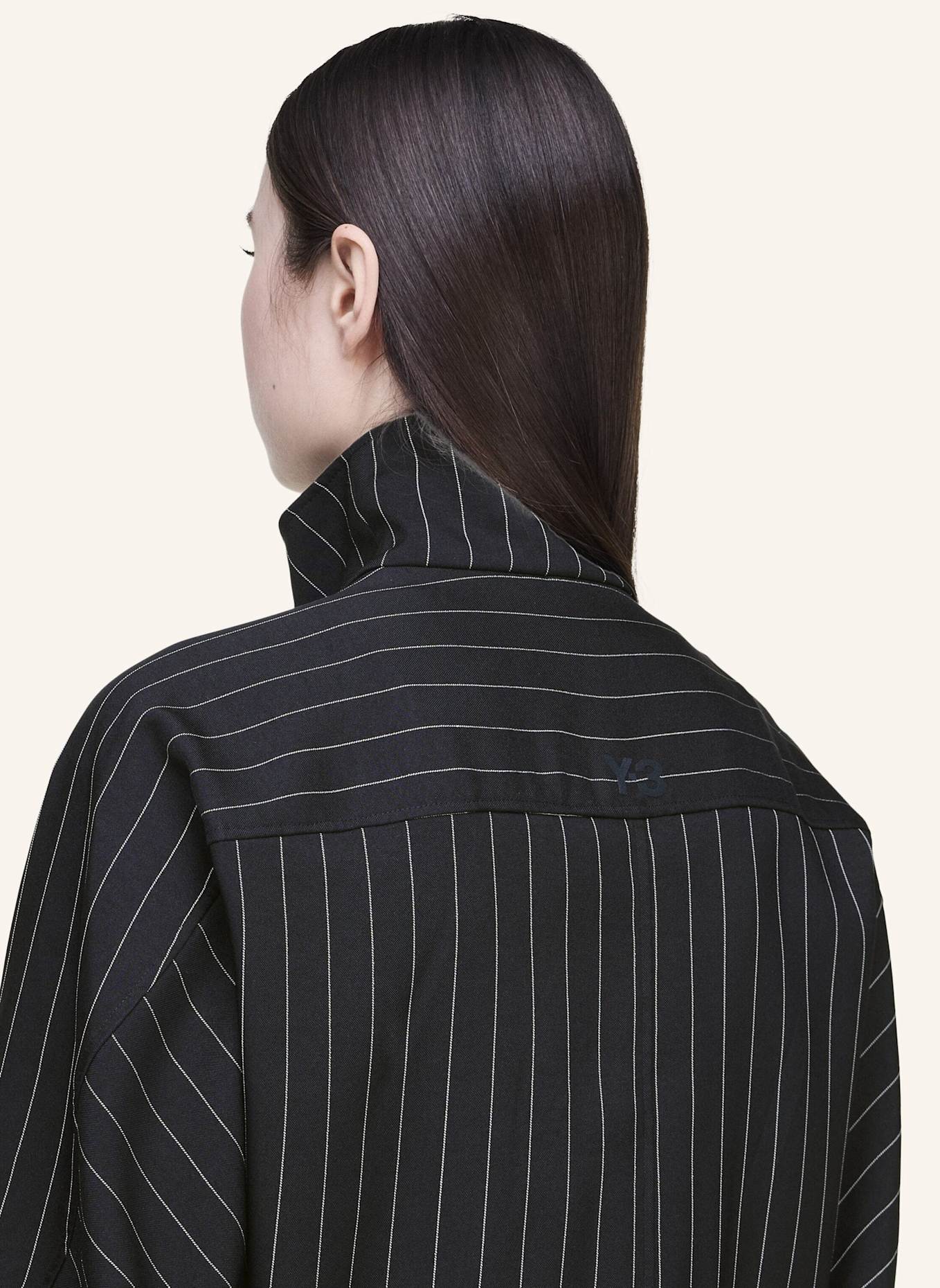 Y-3 Y-3 PINSTRIPE SPORT UNIFORM BLOUSON: SCHWARZ