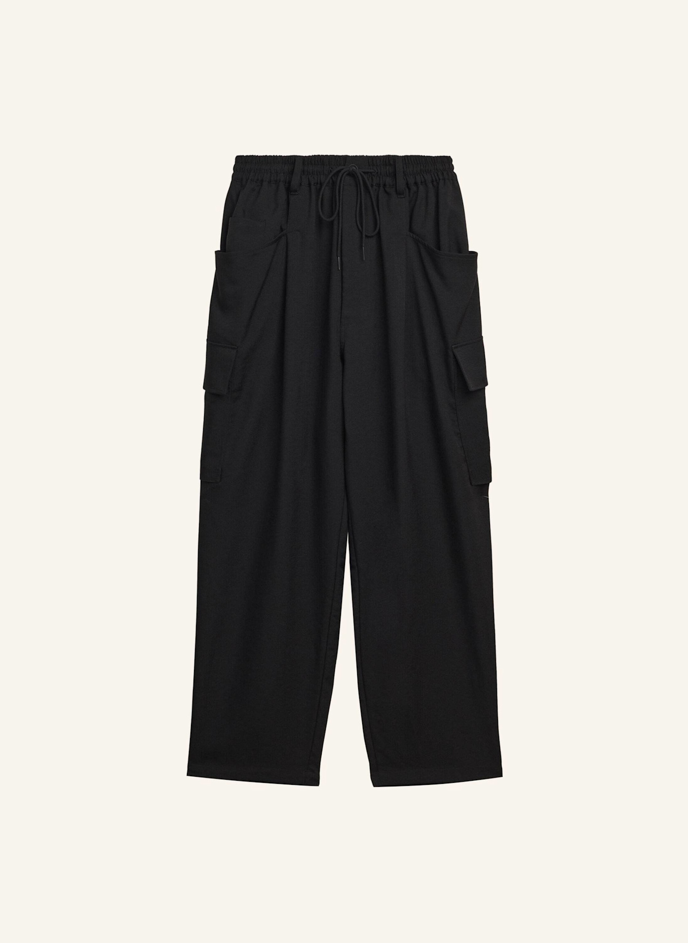 Y-3 Y-3 SPORT UNIFORM UT STRAIGHT LEG HOSE: SCHWARZ