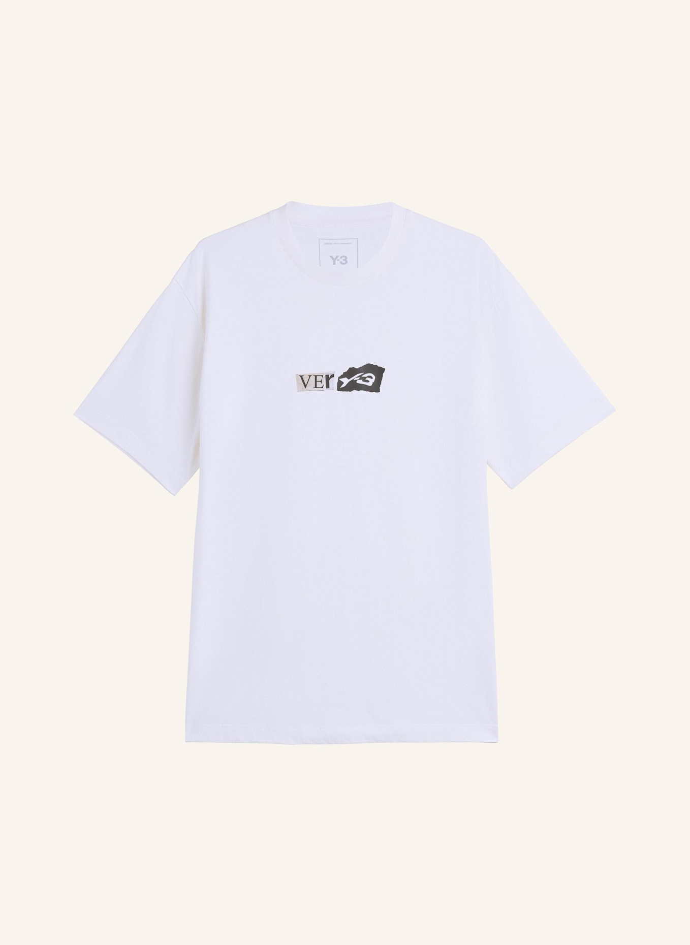 Y-3 Y-3 GFX T-SHIRT: WEISS