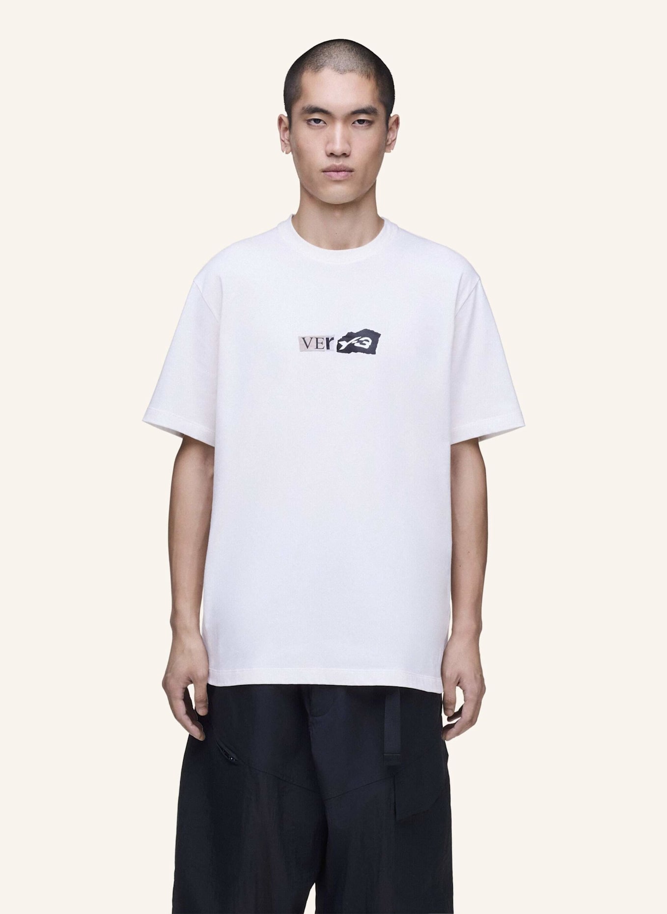 Y-3 Y-3 GFX T-SHIRT: WEISS
