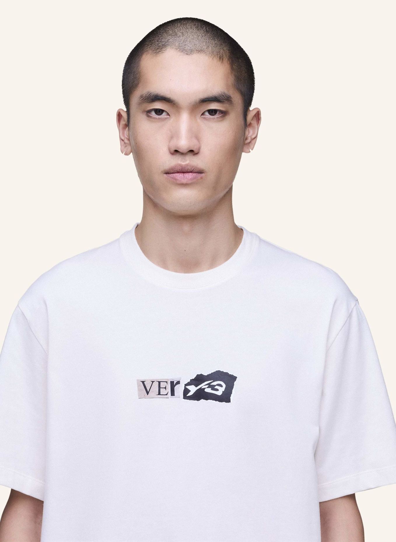 Y-3 Y-3 GFX T-SHIRT: WEISS