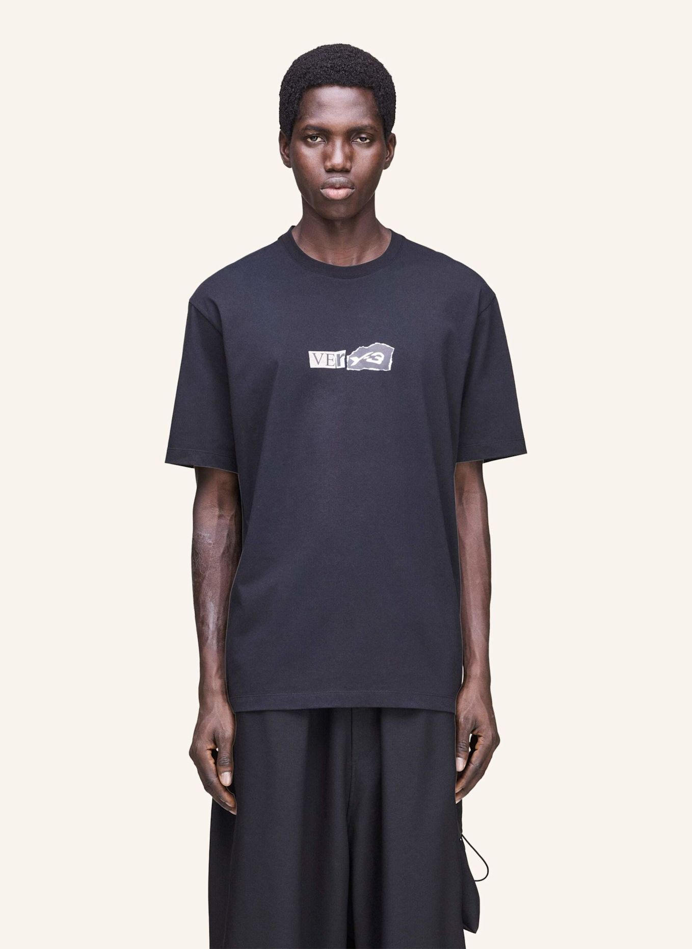 Y-3 Y-3 GFX T-SHIRT: SCHWARZ