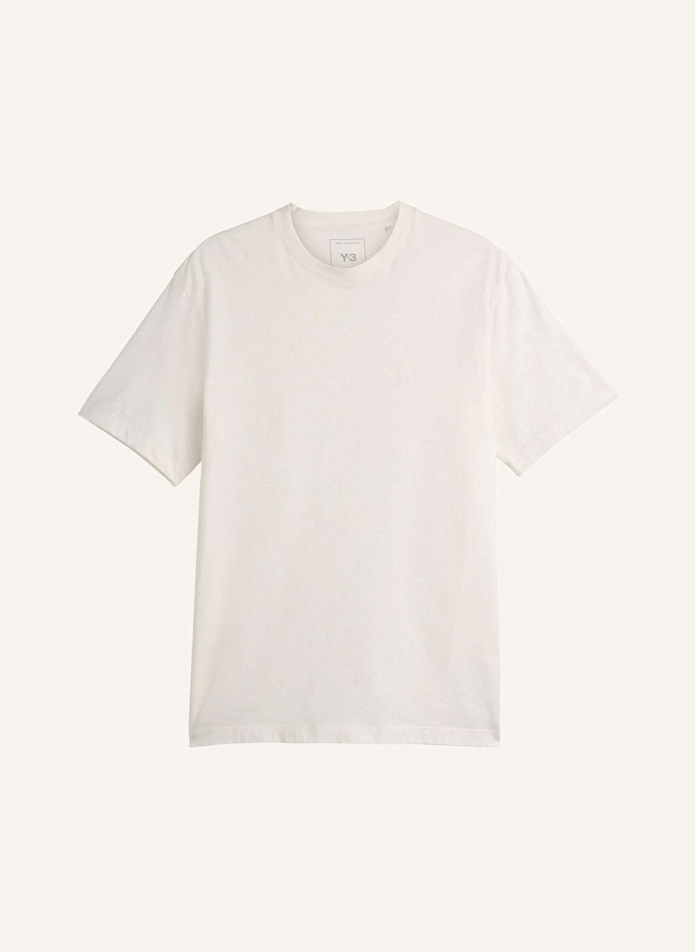 Y-3 Y-3 REGULAR T-SHIRT: WEISS