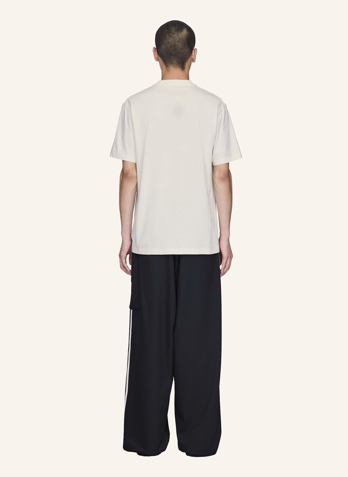 Y-3 Y-3 REGULAR T-SHIRT: WEISS