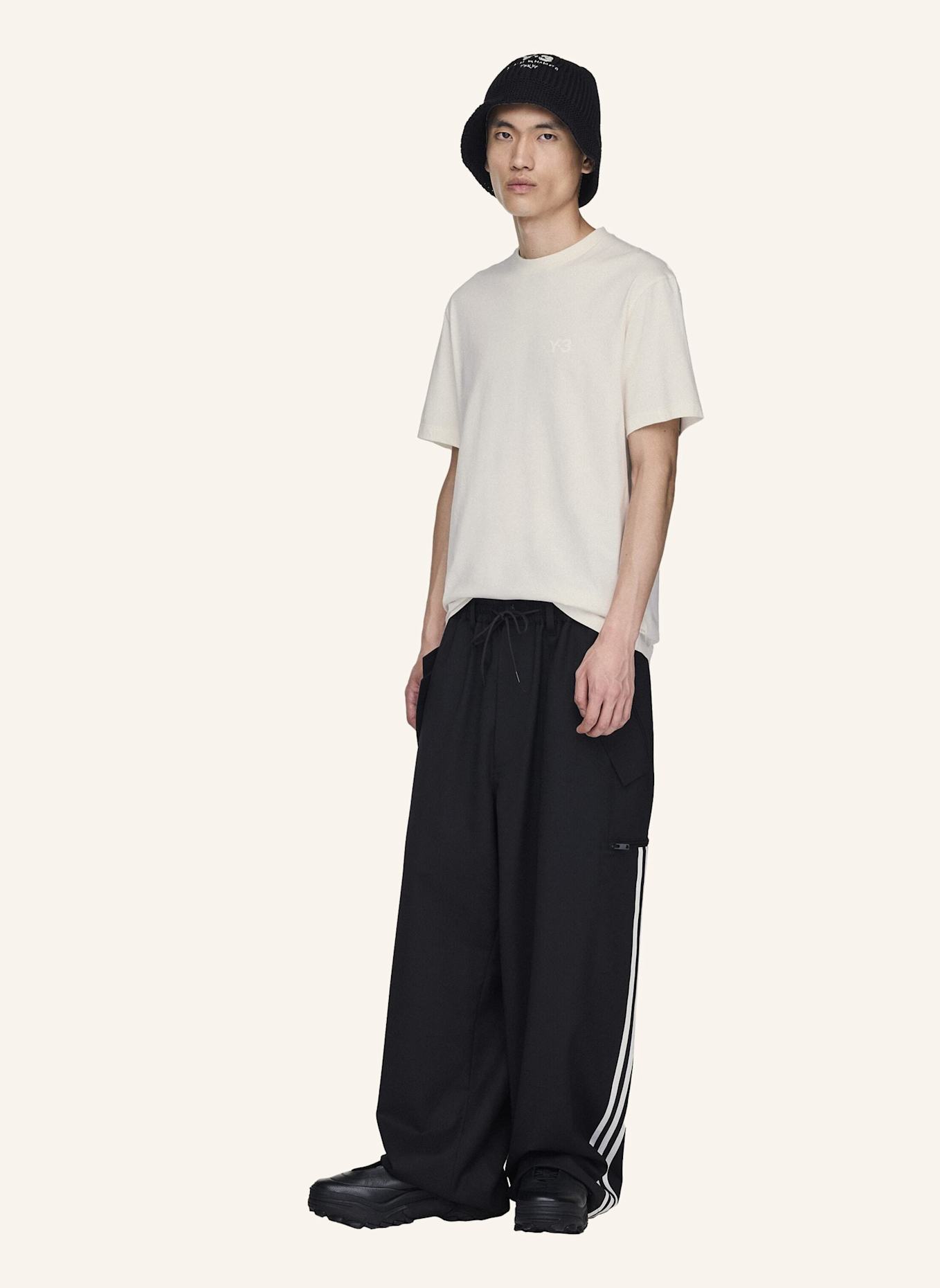 Y-3 Y-3 REGULAR T-SHIRT: WEISS