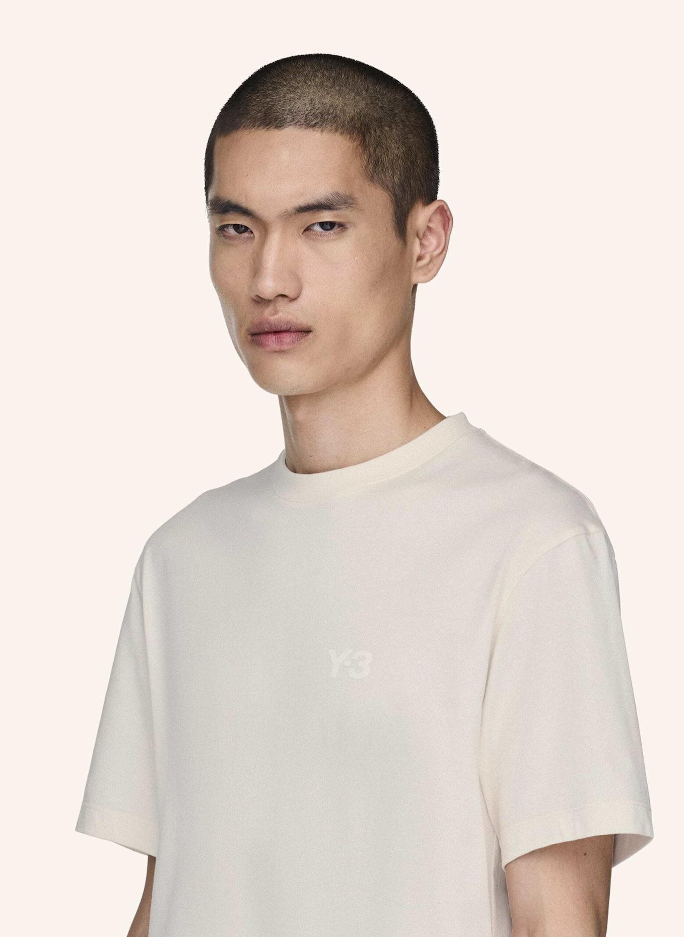 Y-3 Y-3 REGULAR T-SHIRT: WEISS