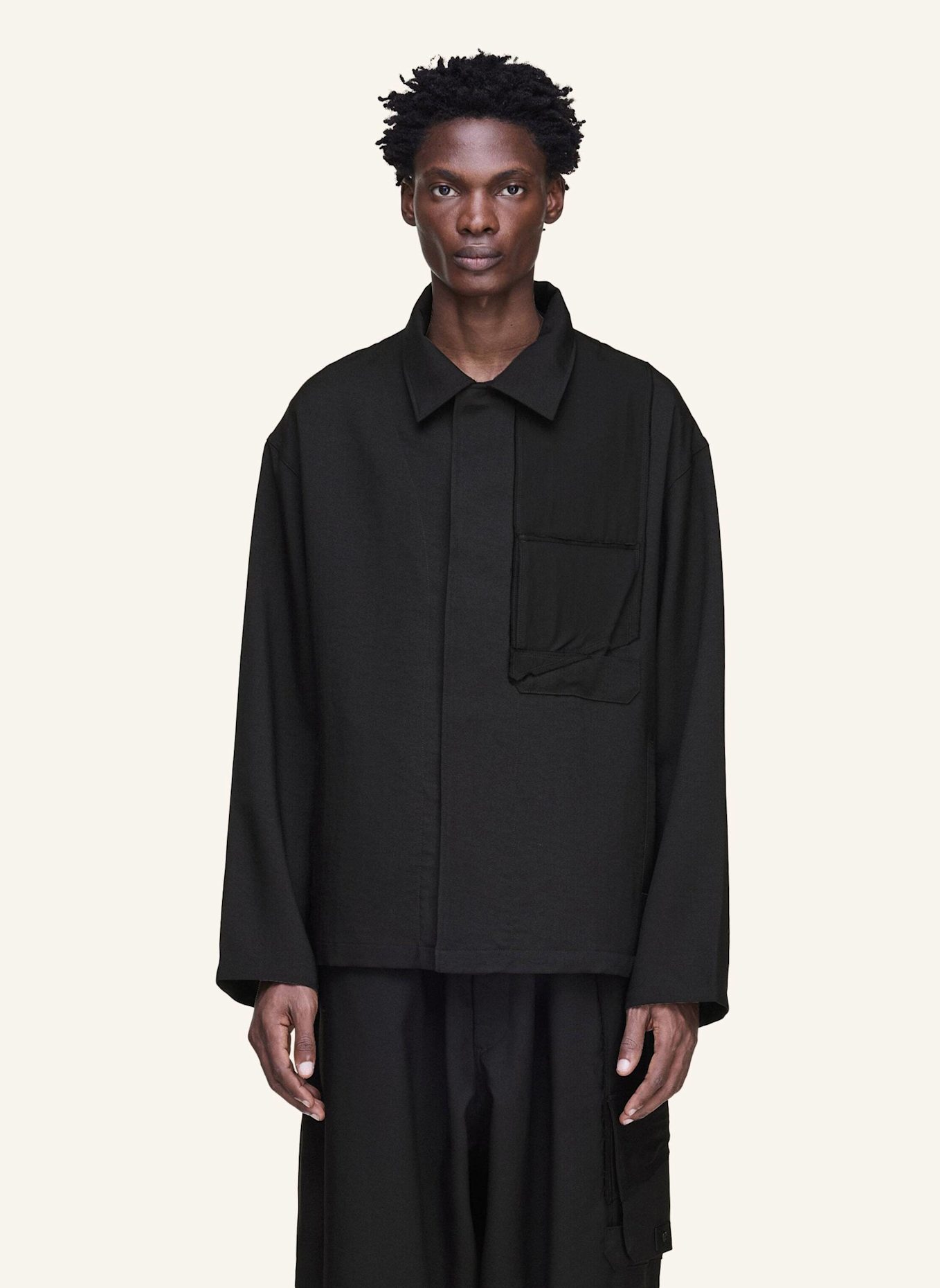 Y-3 Y-3 UTILITY BLOUSON: SCHWARZ