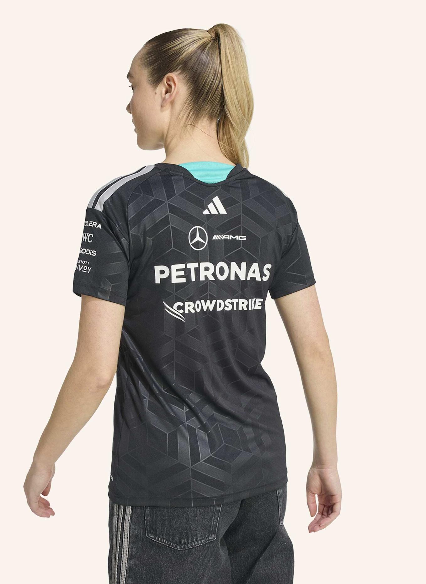 adidas MERCEDES - AMG PETRONAS FORMULA 1 TEAM DRIVER TRIKOT: SCHWARZ