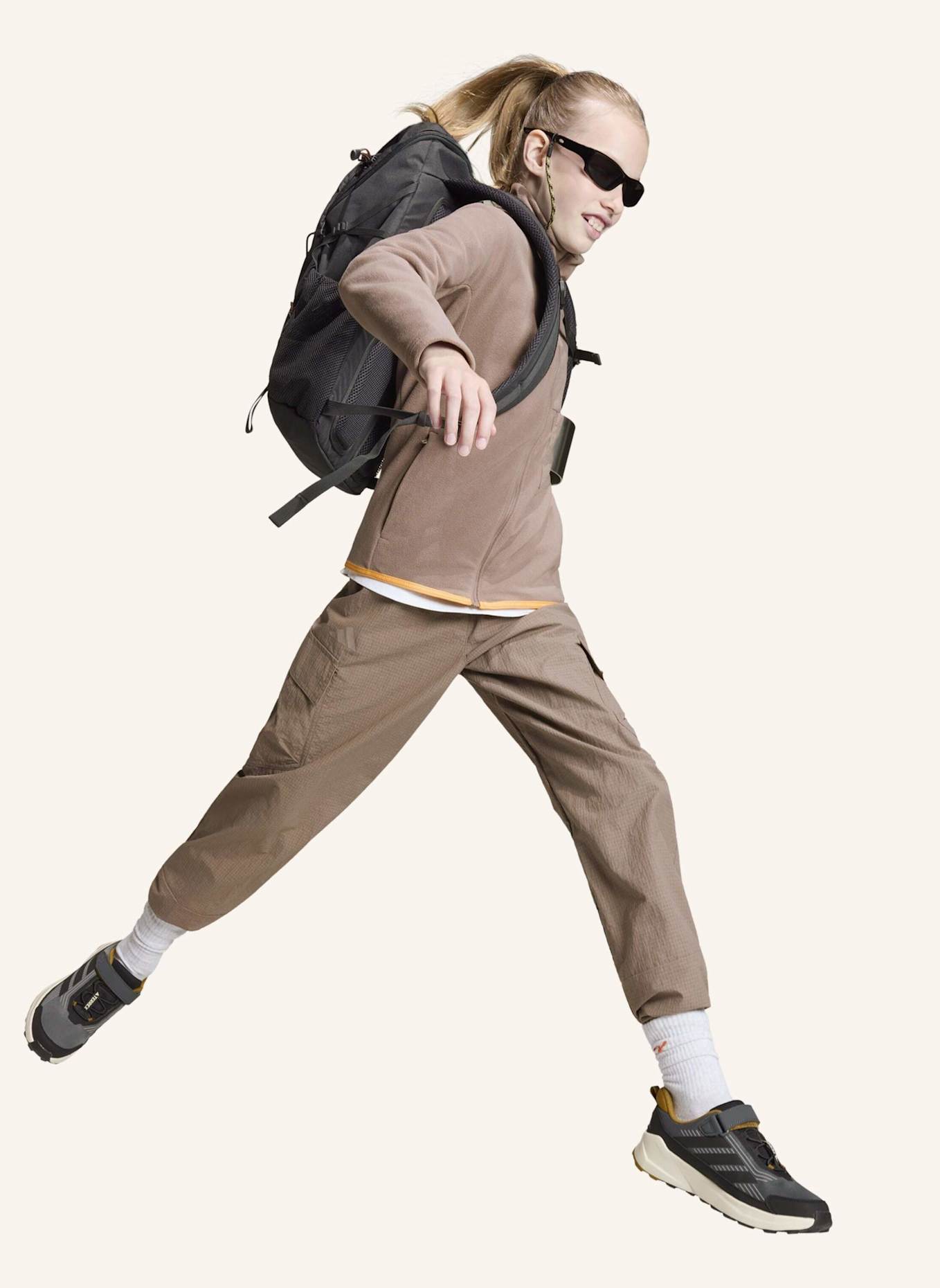 adidas TERREX TERREX KIDS XPLORIC CLIMA365 CARGOHOSE FÜR KINDER: BRAUN