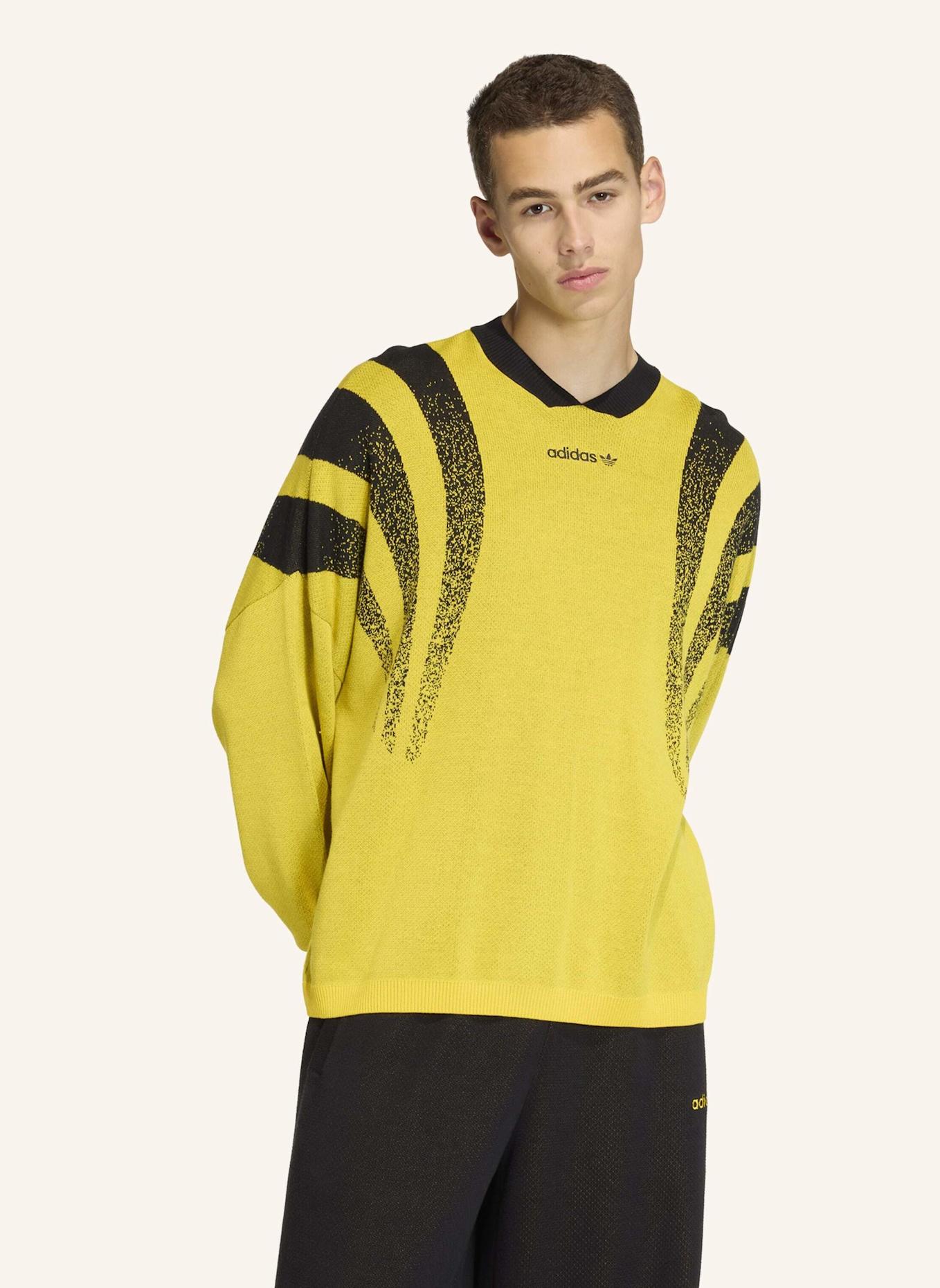adidas Originals SANTIAGO LOOSE FULLY FASHION KNIT JERSEY: GELB