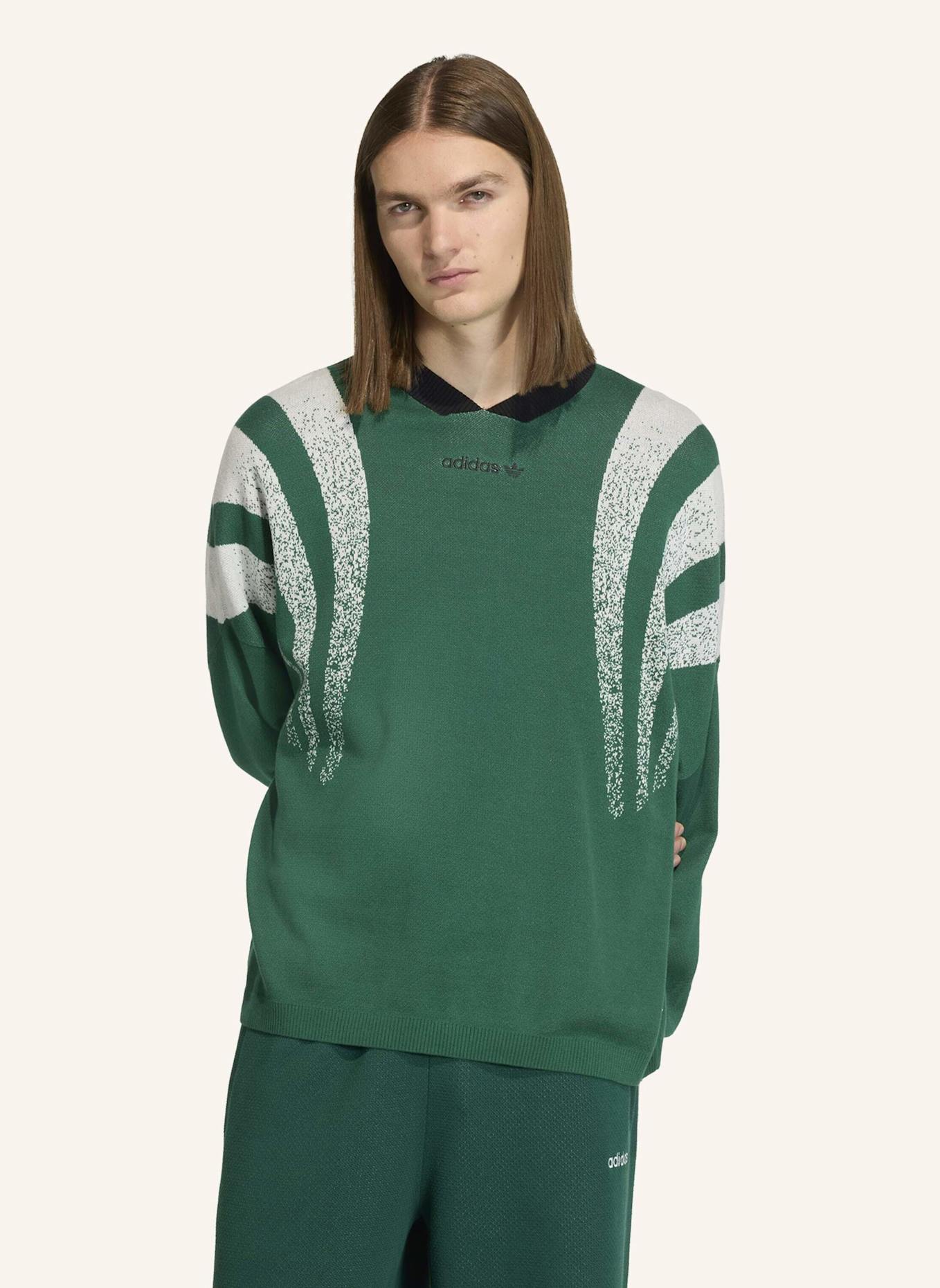 adidas Originals SANTIAGO LOOSE FULLY FASHION KNIT JERSEY: GRÜN