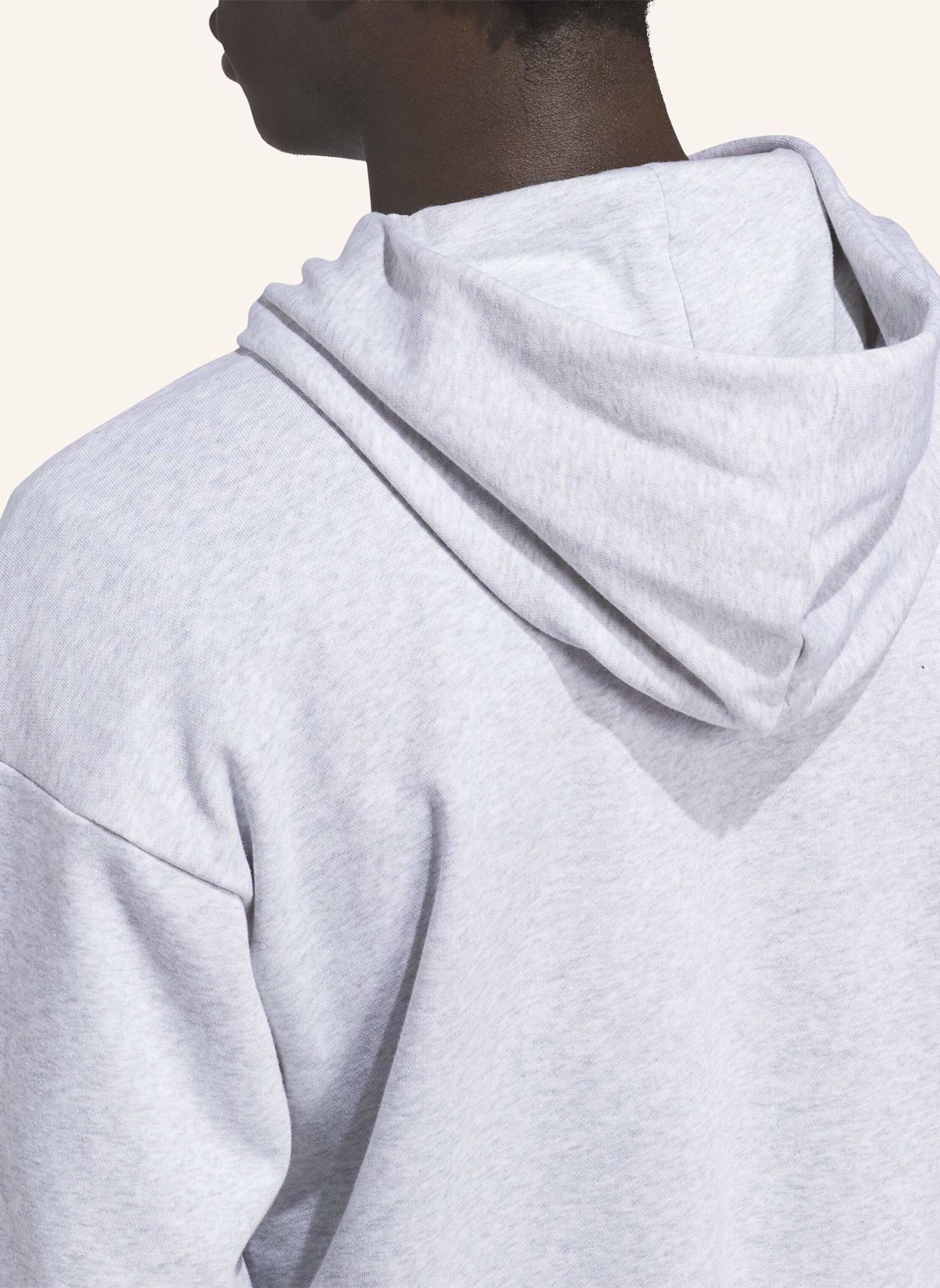 adidas ADIDAS BASKETBALL GRAPHIC HOODIE: GRAU