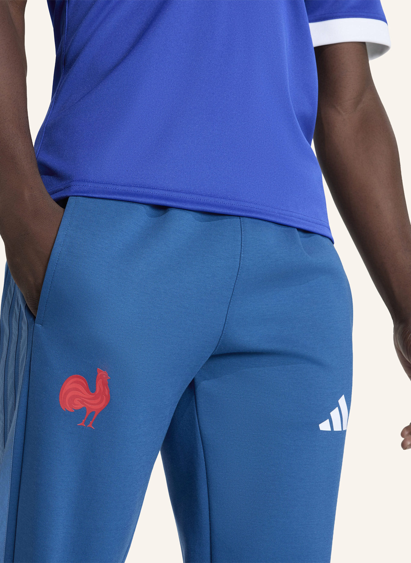 adidas FFR HOSE: BLAU