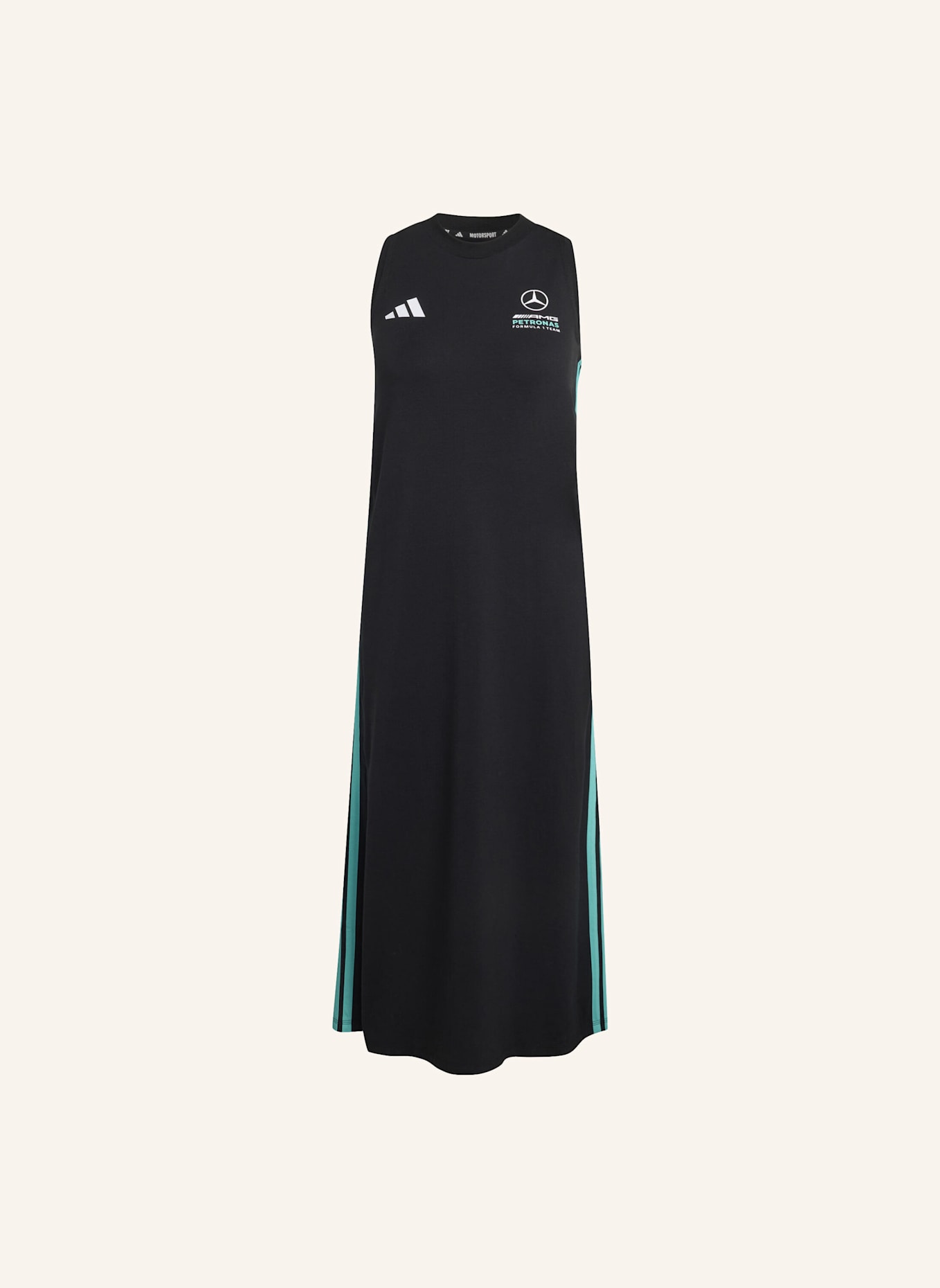adidas MERCEDES-AMG PETRONAS FORMULA 1 TEAM DNA KLEID: SCHWARZ
