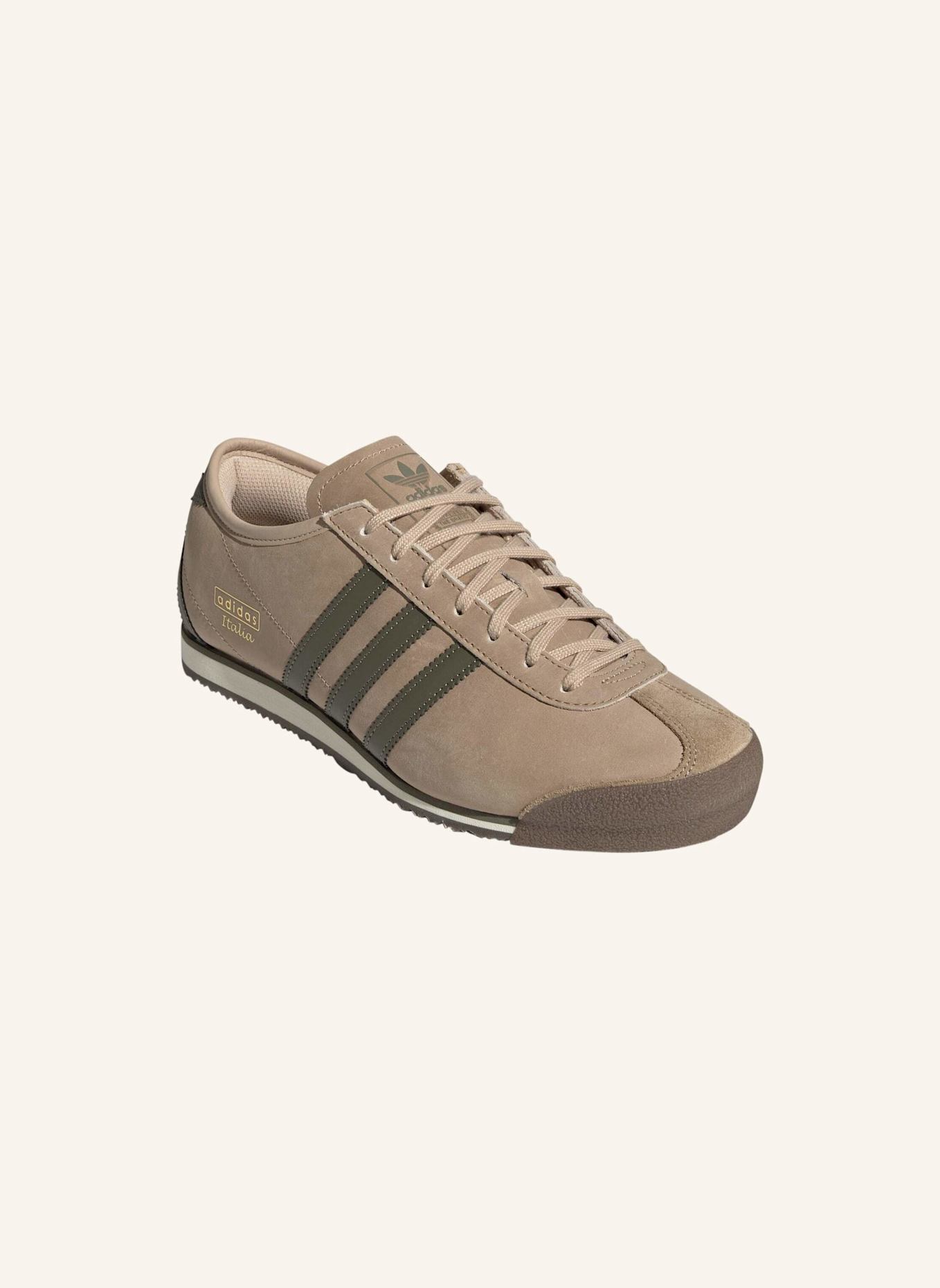adidas Originals ITALIA 70S SCHUH: BRAUN/ GRÜN/ BEIGE