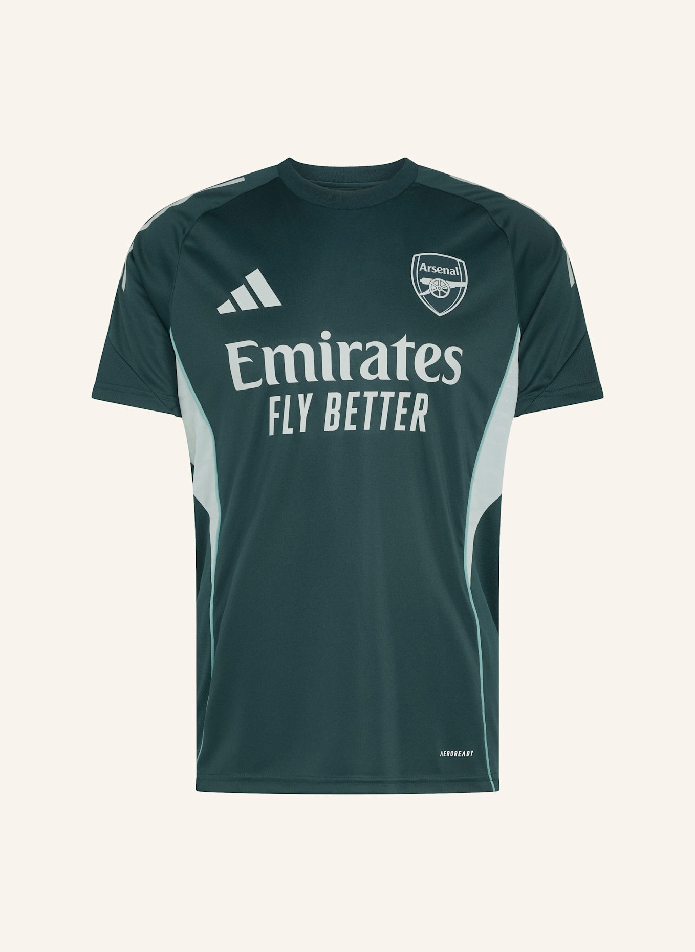 adidas ARSENAL TIRO 25 COMPETITION TRAININGSTRIKOT: GRÜN