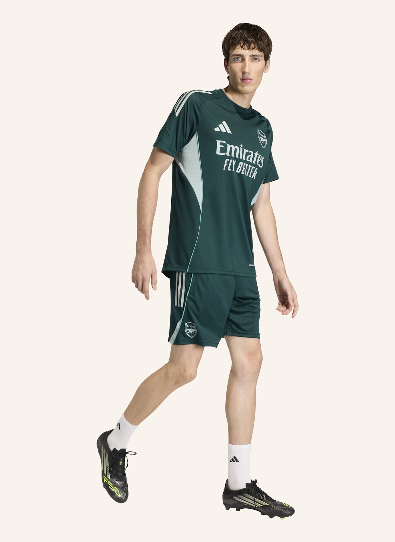 adidas ARSENAL TIRO 25 COMPETITION TRAININGSTRIKOT: GRÜN