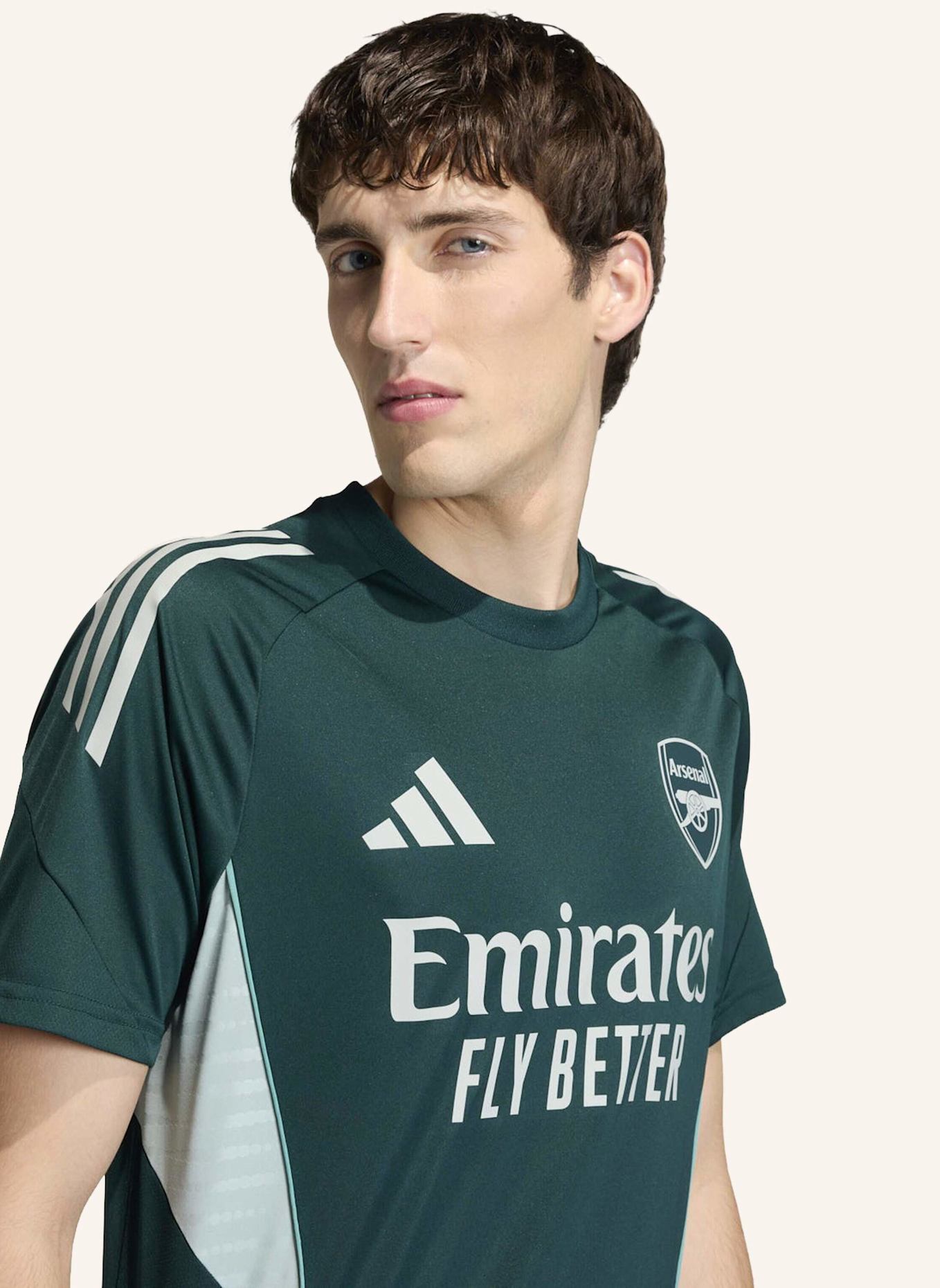 adidas ARSENAL TIRO 25 COMPETITION TRAININGSTRIKOT: GRÜN