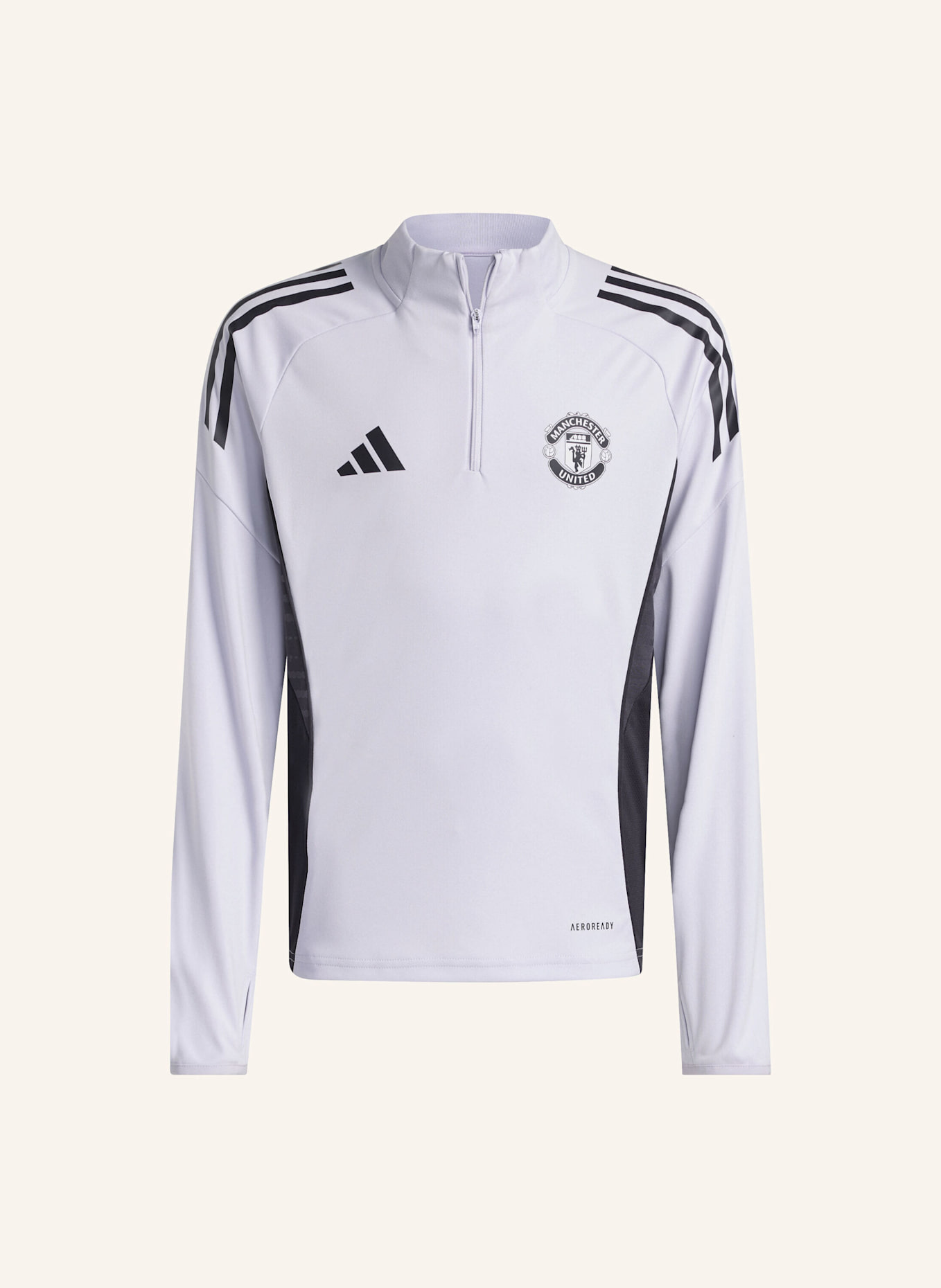 adidas MANCHESTER UNITED TIRO 25 COMPETITION KIDS TRAININGSOBERTEIL: LILA/ SCHWARZ