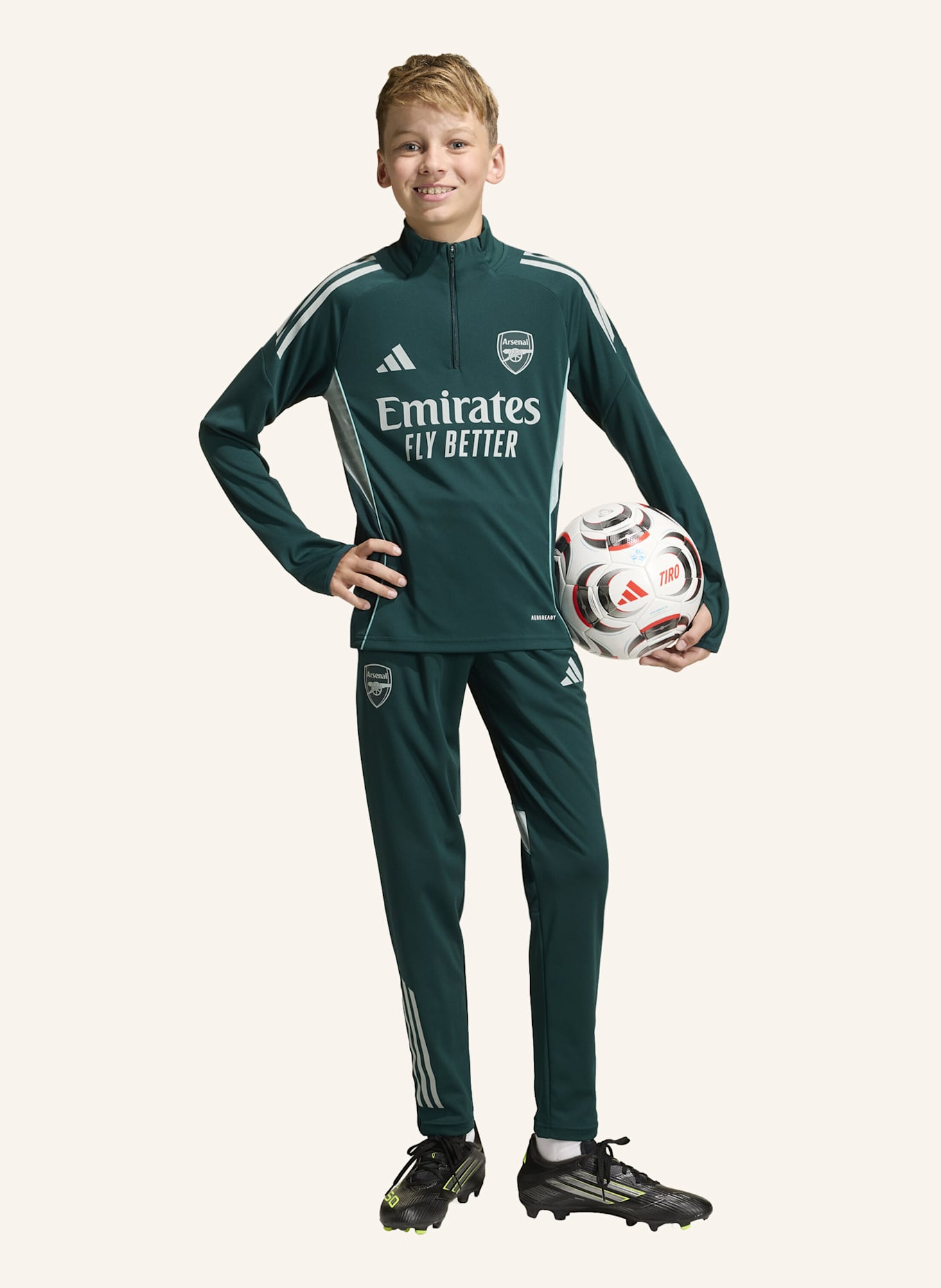 adidas FC ARSENAL TIRO 25 COMPETITION TRAININGSOBERTEIL: GRÜN