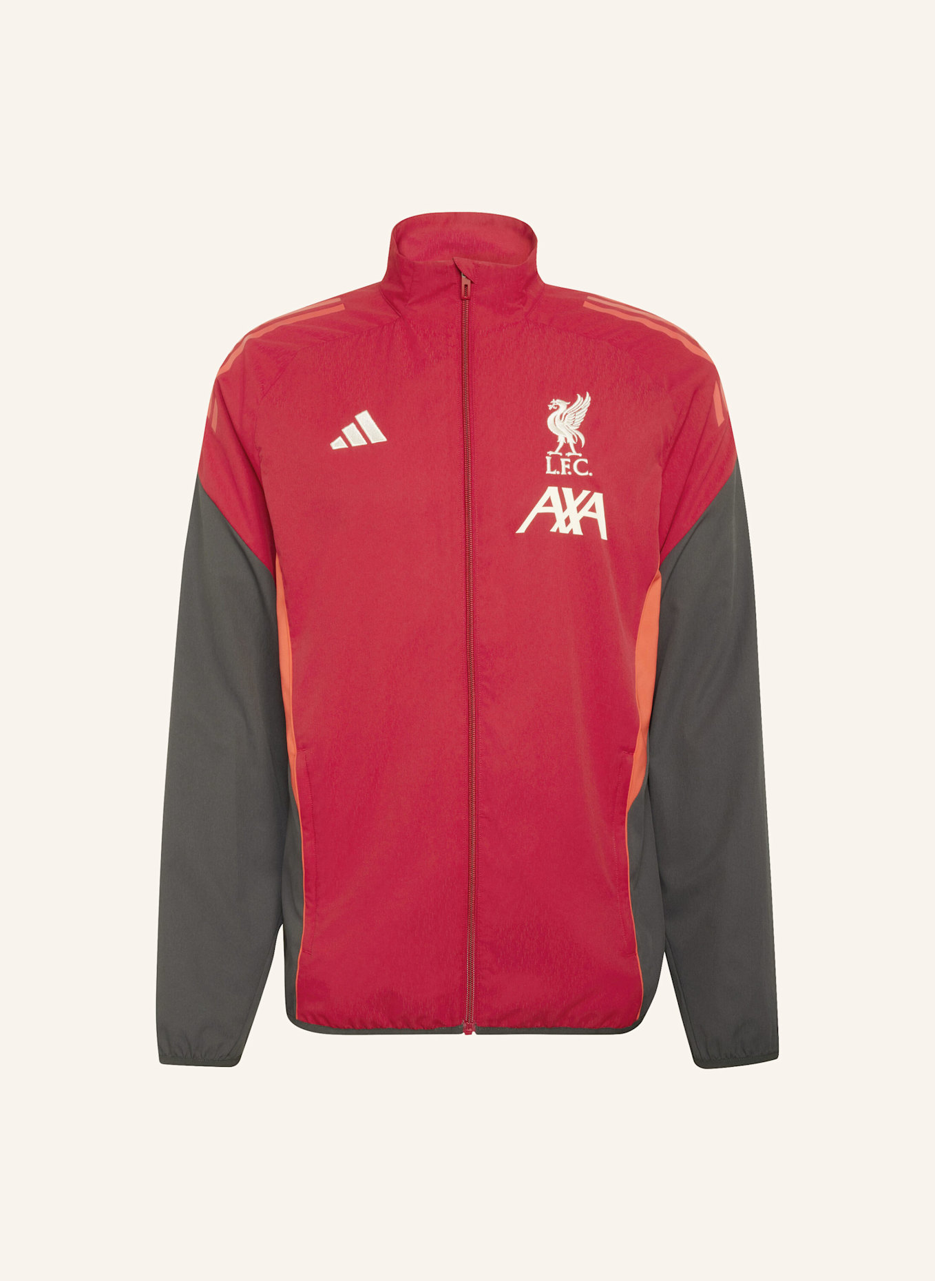 adidas FC LIVERPOOL TIRO 25 COMPETITION PRÄSENTATIONSJACKE: ROT