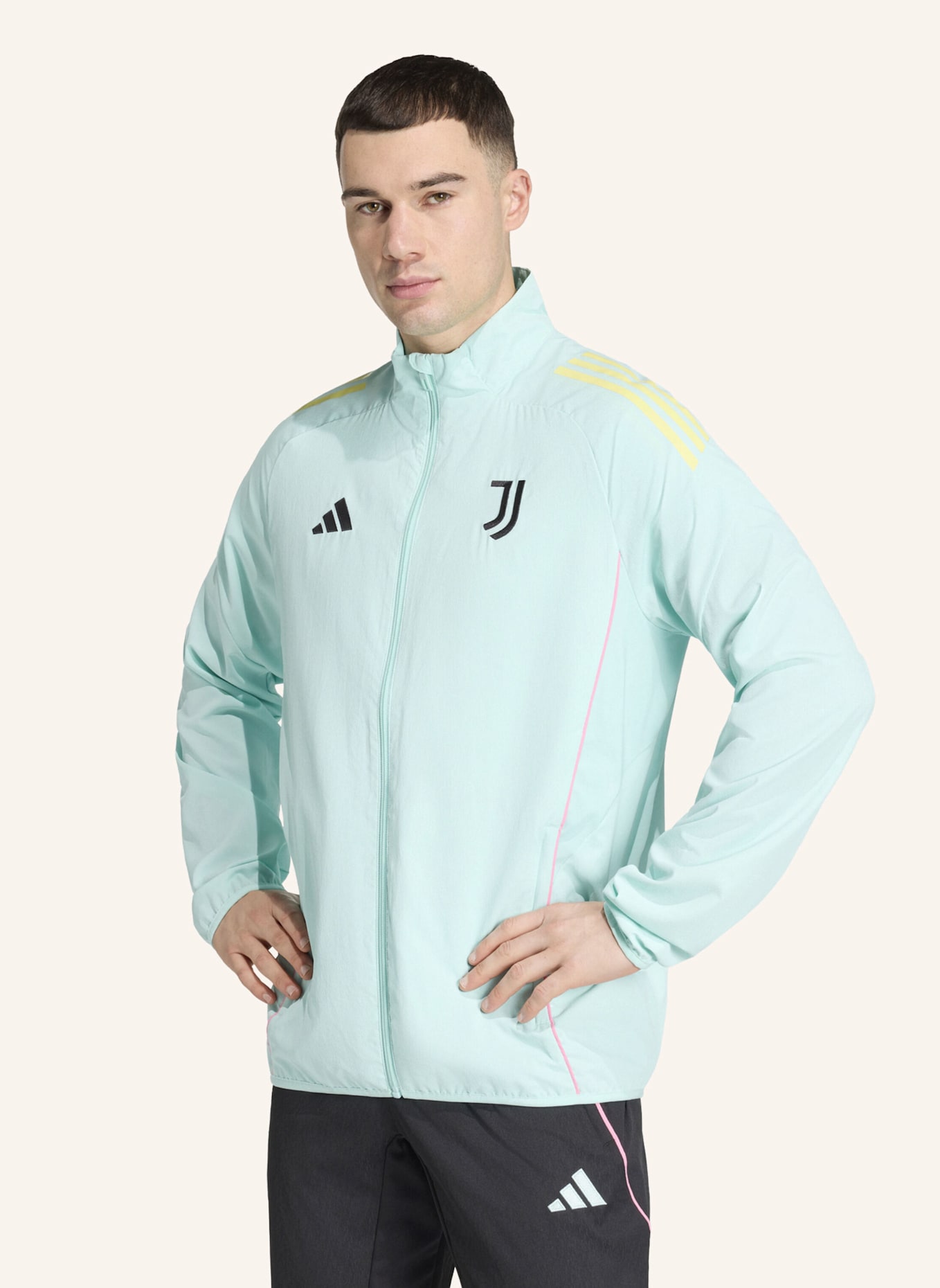 adidas JUVENTUS 25/26 TIRO25 COMPETITION PRÄSENTATIONSJACKE: GRÜN