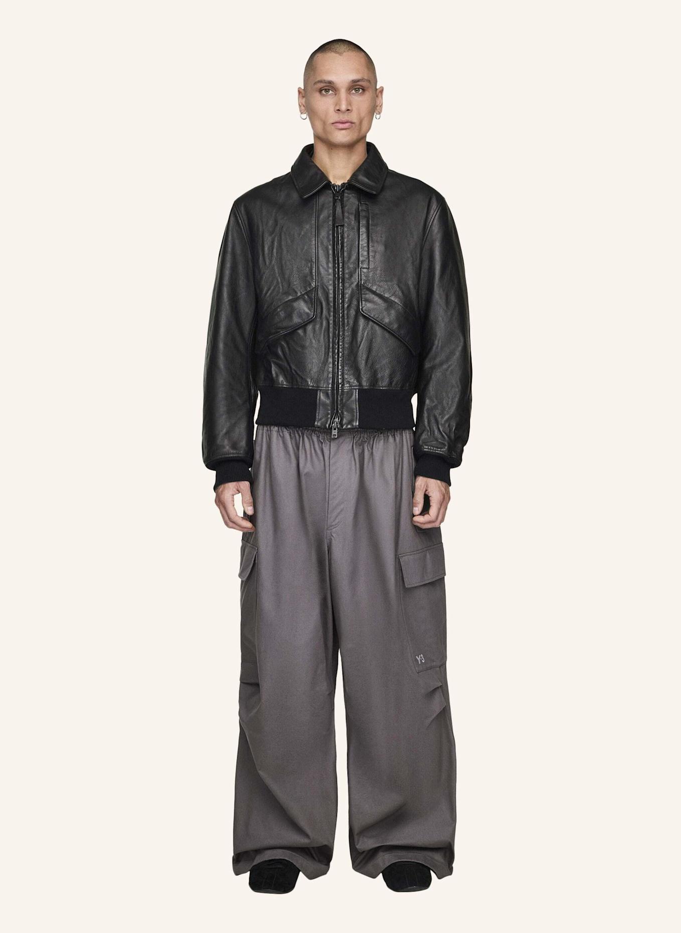 Y-3 Y-3 UT TWILL CARGOHOSE: GRAU