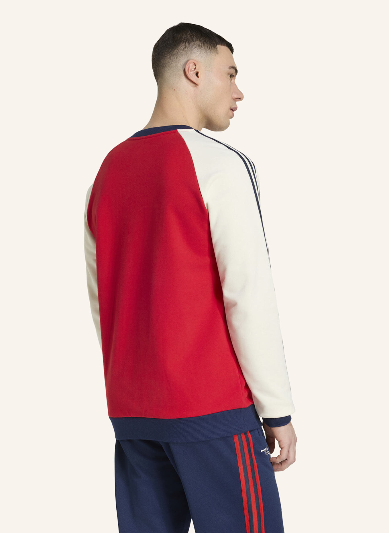 adidas ARSENAL FC OG CREW SWEATSHIRT: ROT/ WEISS