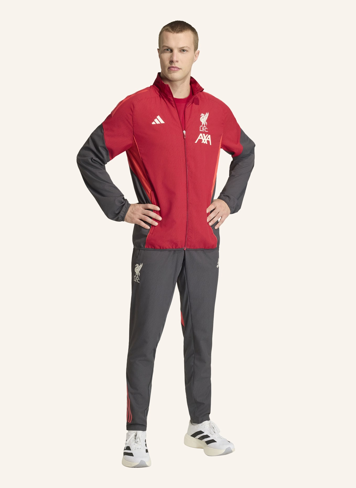 adidas FC LIVERPOOL TIRO 25 COMPETITION PRÄSENTATIONSHOSE: SCHWARZ