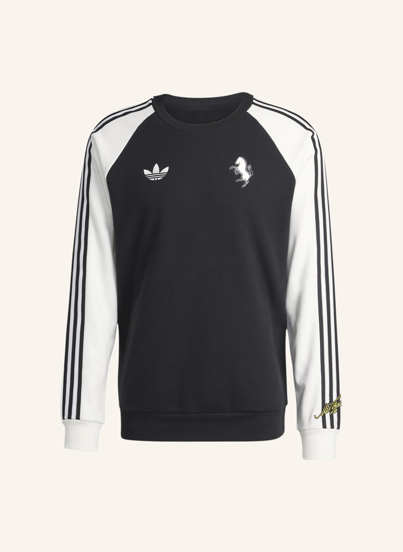 adidas JUVENTUS TURIN FC ORIGINALS SWEATSHIRT: SCHWARZ