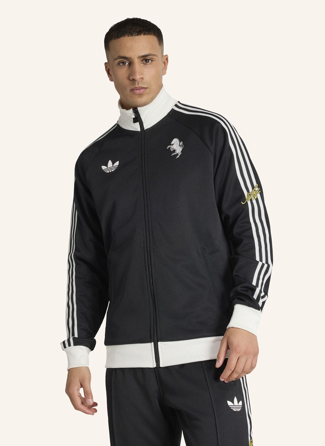 adidas JUVENTUS FC ORIGINALS TRAININGSJACKE: SCHWARZ