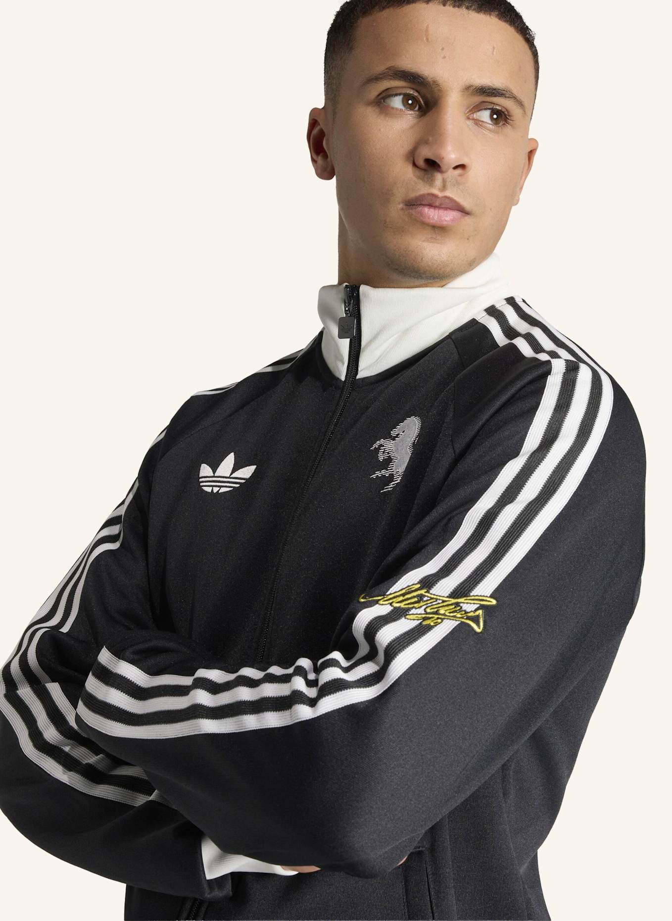 adidas JUVENTUS FC ORIGINALS TRAININGSJACKE: SCHWARZ