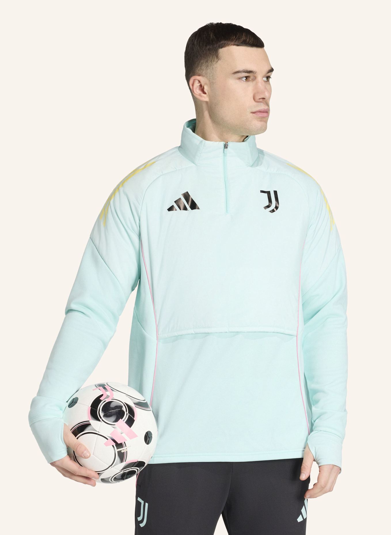 adidas JUVENTUS TURIN TIRO 25 COMPETITION OBERTEIL, WINTERFEST: GRÜN