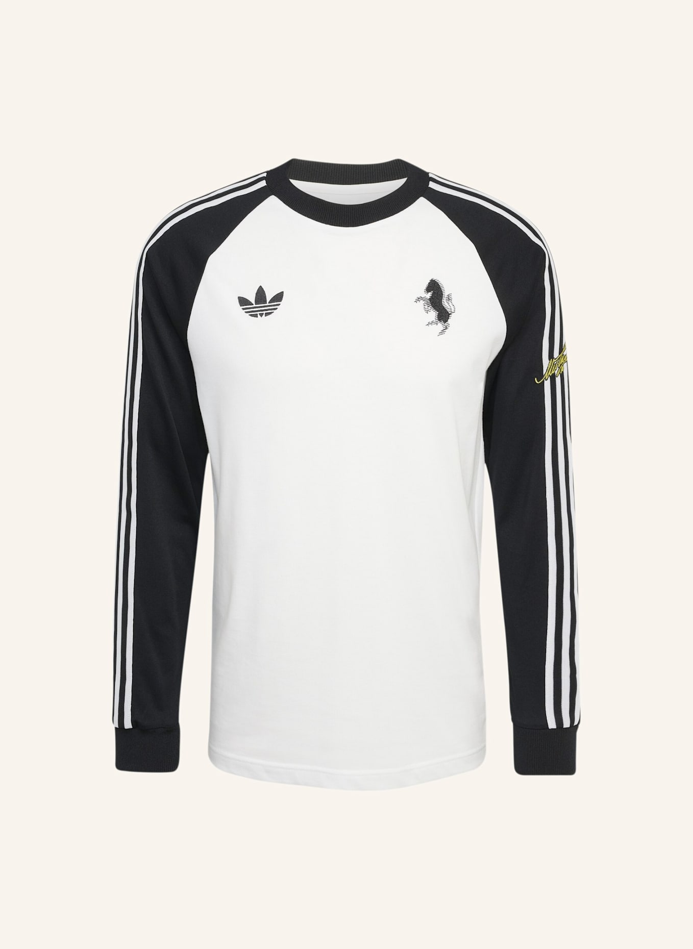 adidas JUVENTUS FC ORIGINALS LANGÄRMELIGES SHIRT: WEISS