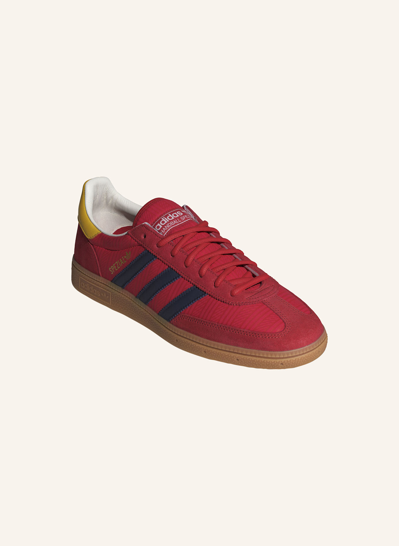adidas Originals HANDBALL SPEZIAL SCHUH: ROT/ BLAU/ GOLD