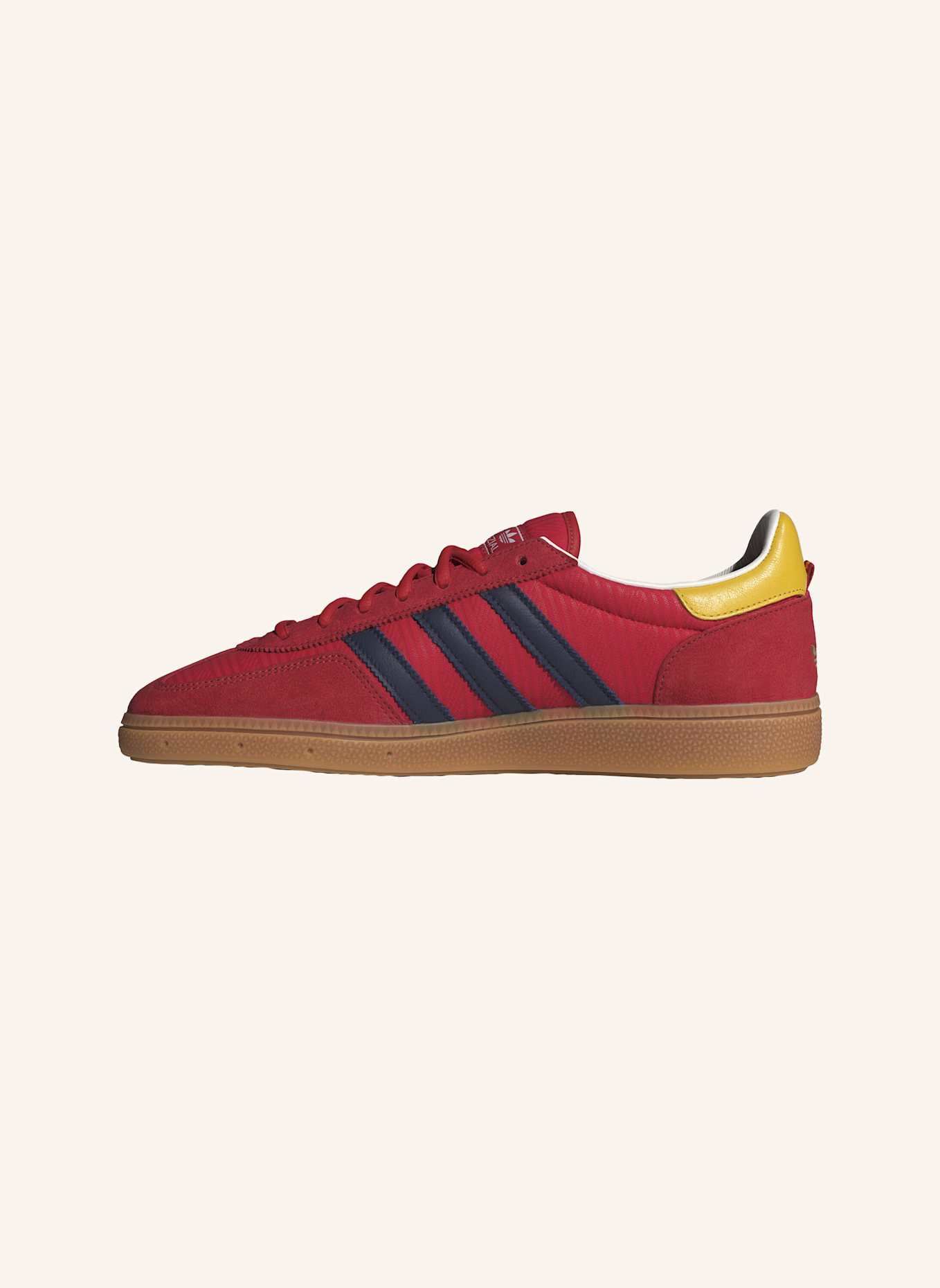 adidas Originals HANDBALL SPEZIAL SCHUH: ROT/ BLAU/ GOLD