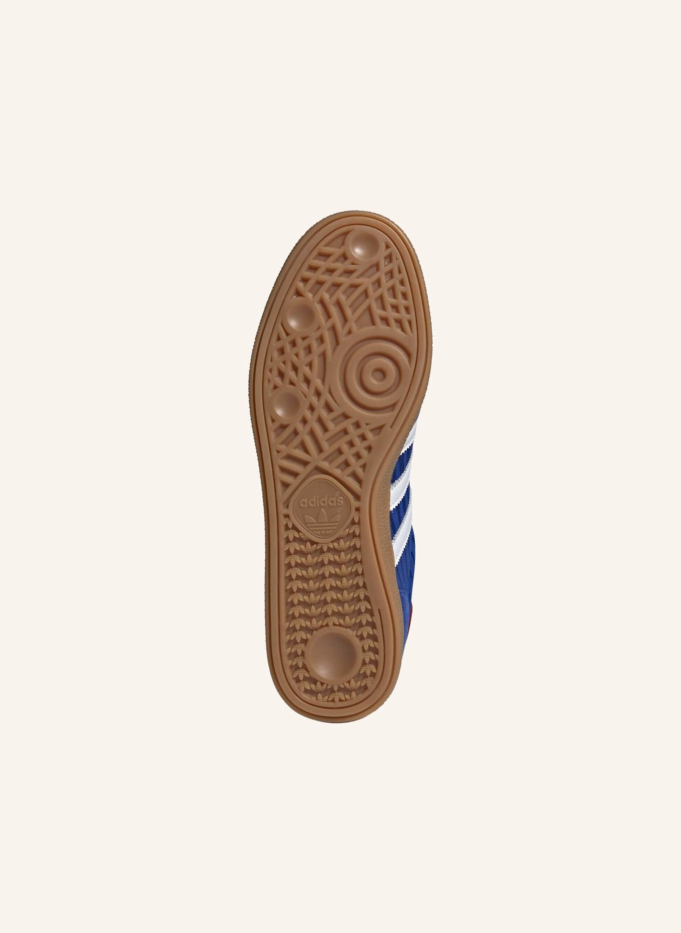 adidas Originals HANDBALL SPEZIAL SCHUH: BLAU/ ROT/ WEISS