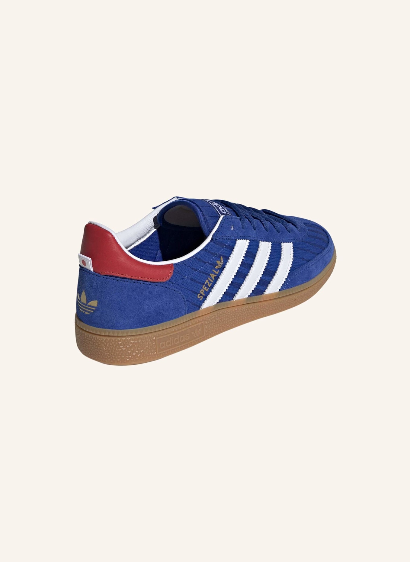 adidas Originals HANDBALL SPEZIAL SCHUH: BLAU/ ROT/ WEISS