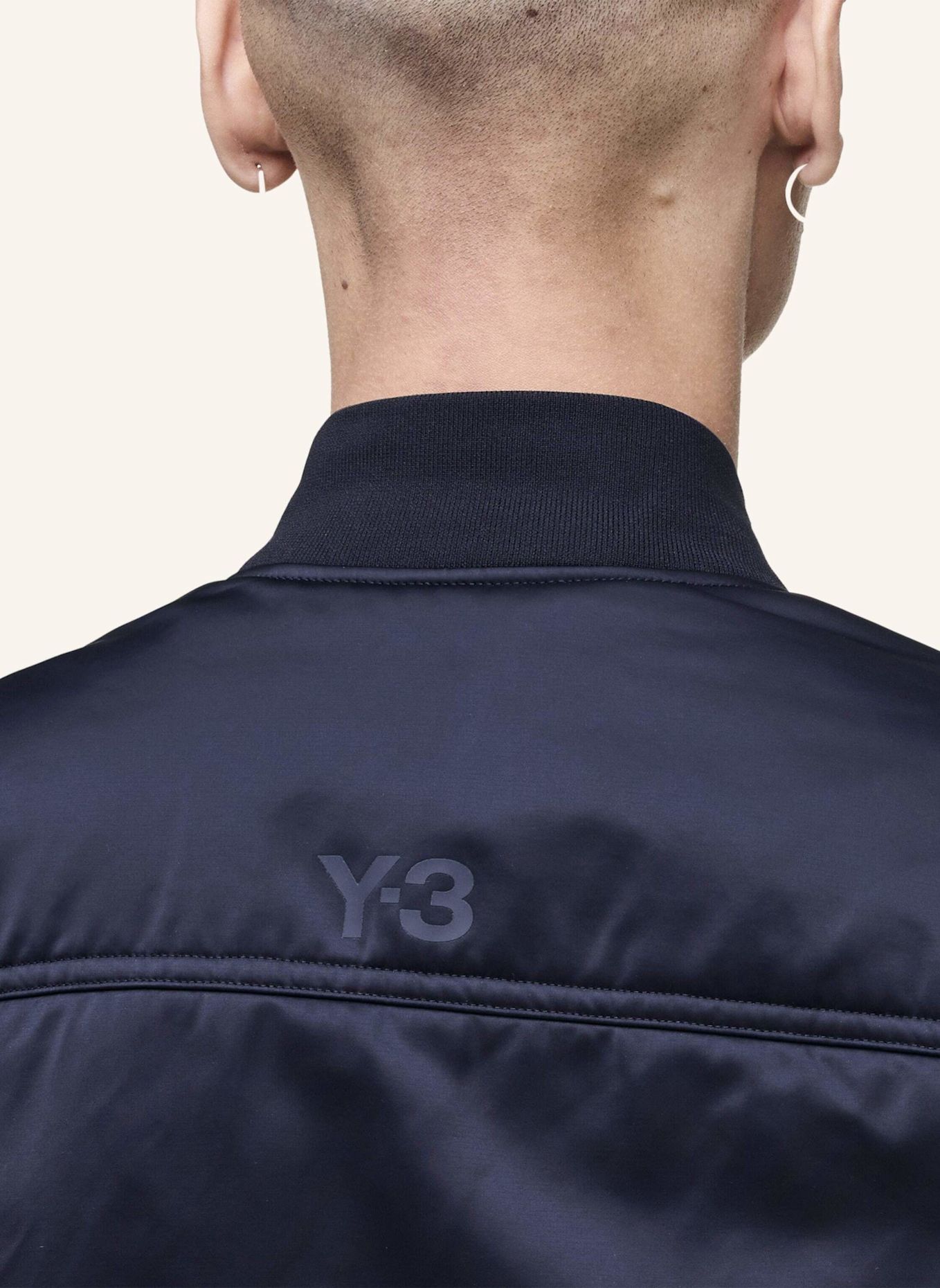Y-3 Y-3 BOMBERJACKE: SCHWARZ