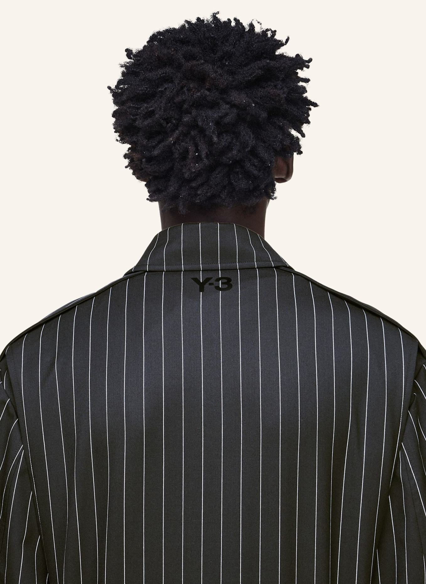 Y-3 Y-3 REFINED WOOL UT BLOUSON: SCHWARZ/ CREME