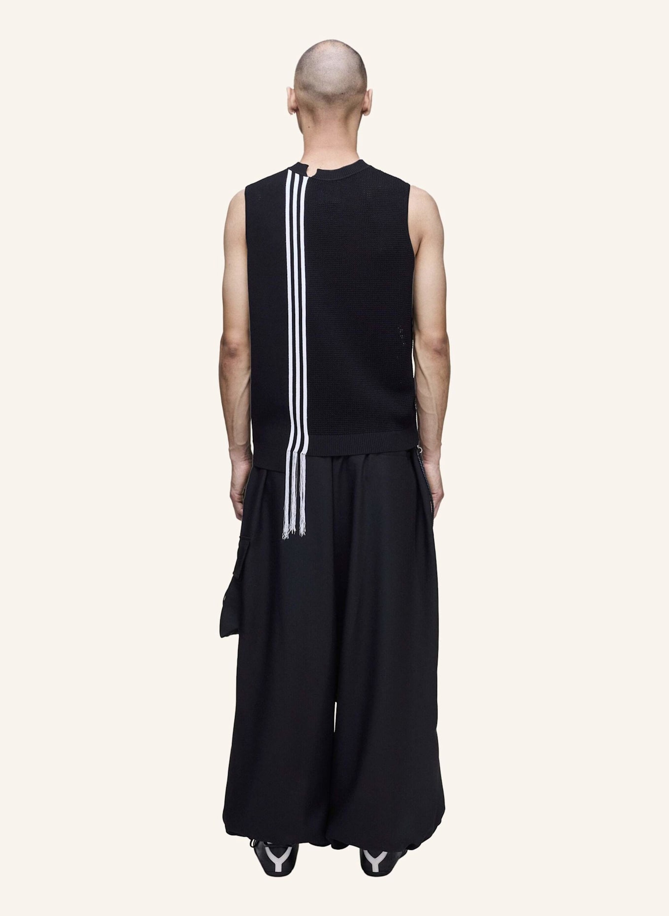 Y-3 Y-3 GFX STRICKWESTE: SCHWARZ