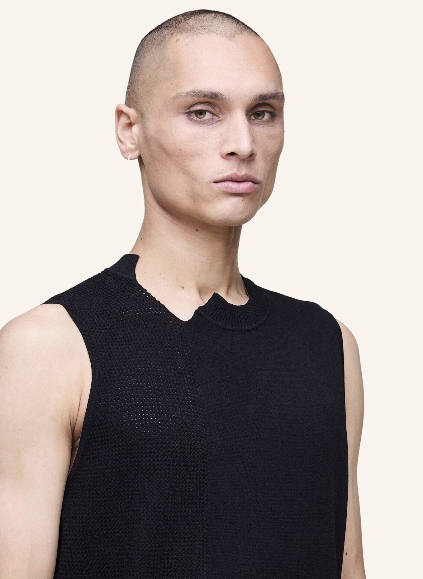 Y-3 Y-3 GFX STRICKWESTE: SCHWARZ