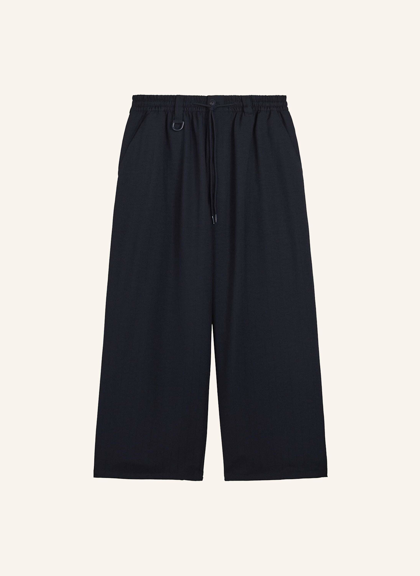 Y-3 Y-3 SPORT UNIFORM TRAININGSHOSE MIT NADELSTREIFEN: SCHWARZ