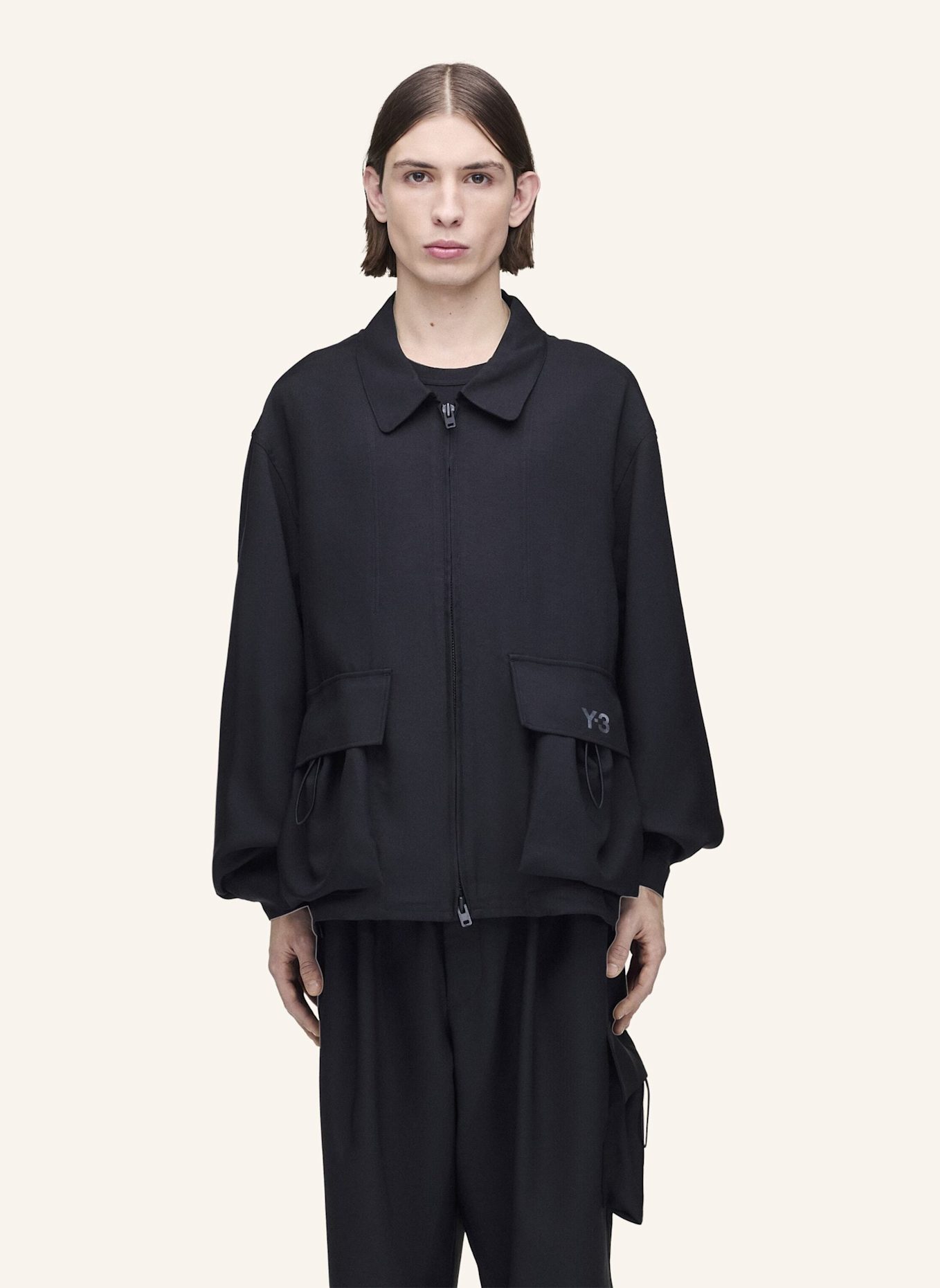 Y-3 Y-3 SPORT UNIFORM BLOUSON: SCHWARZ