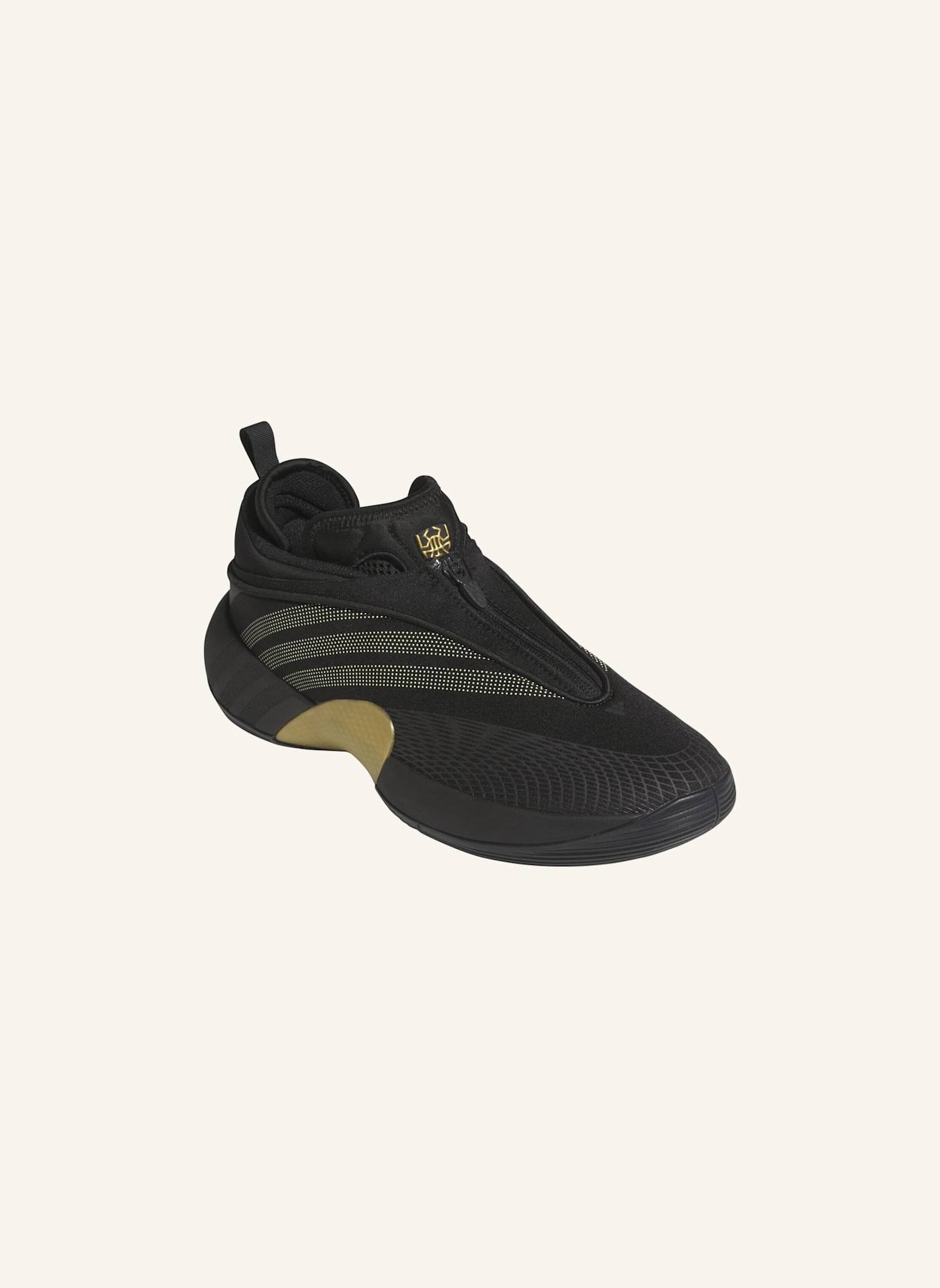 adidas D.O.N. ISSUE 7 SCHUH: SCHWARZ/ GOLD/ BEIGE