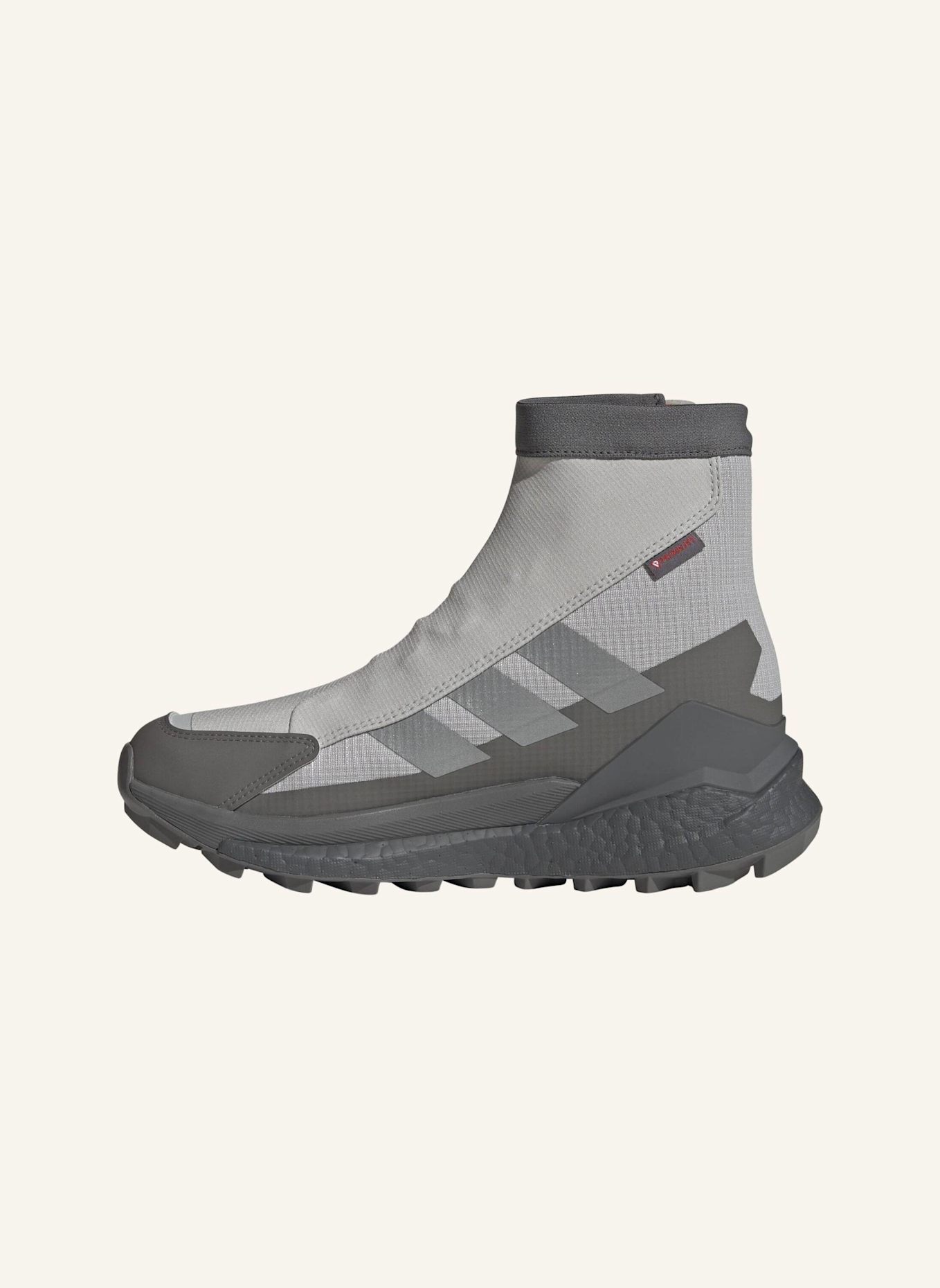 adidas TERREX TERREX FREE HIKER 2 GTX CLIMAWARM+ WANDERSCHUH: GRAU/ SILBER