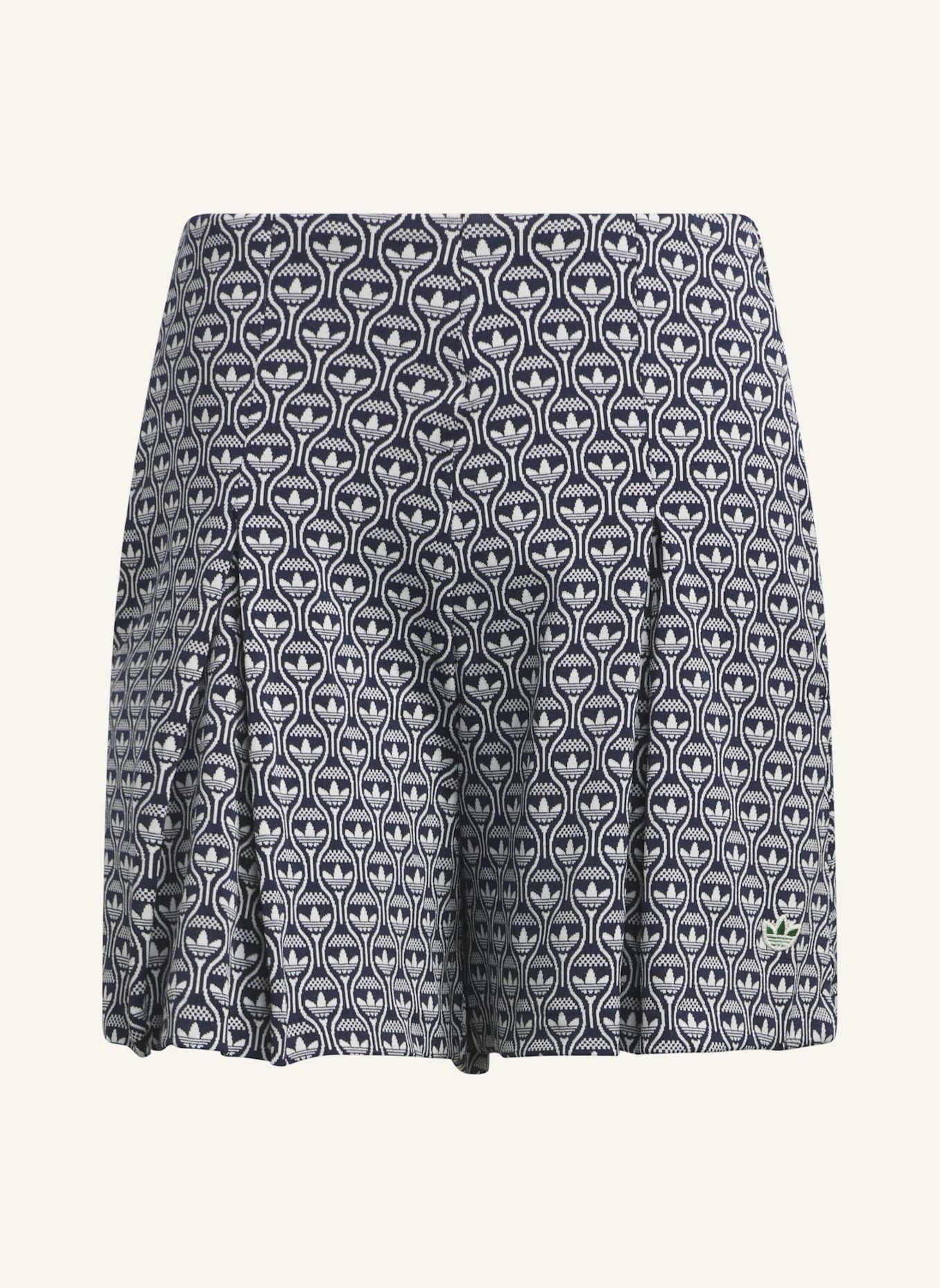 adidas ORIGINALS ALL OVER SKORT: WEISS