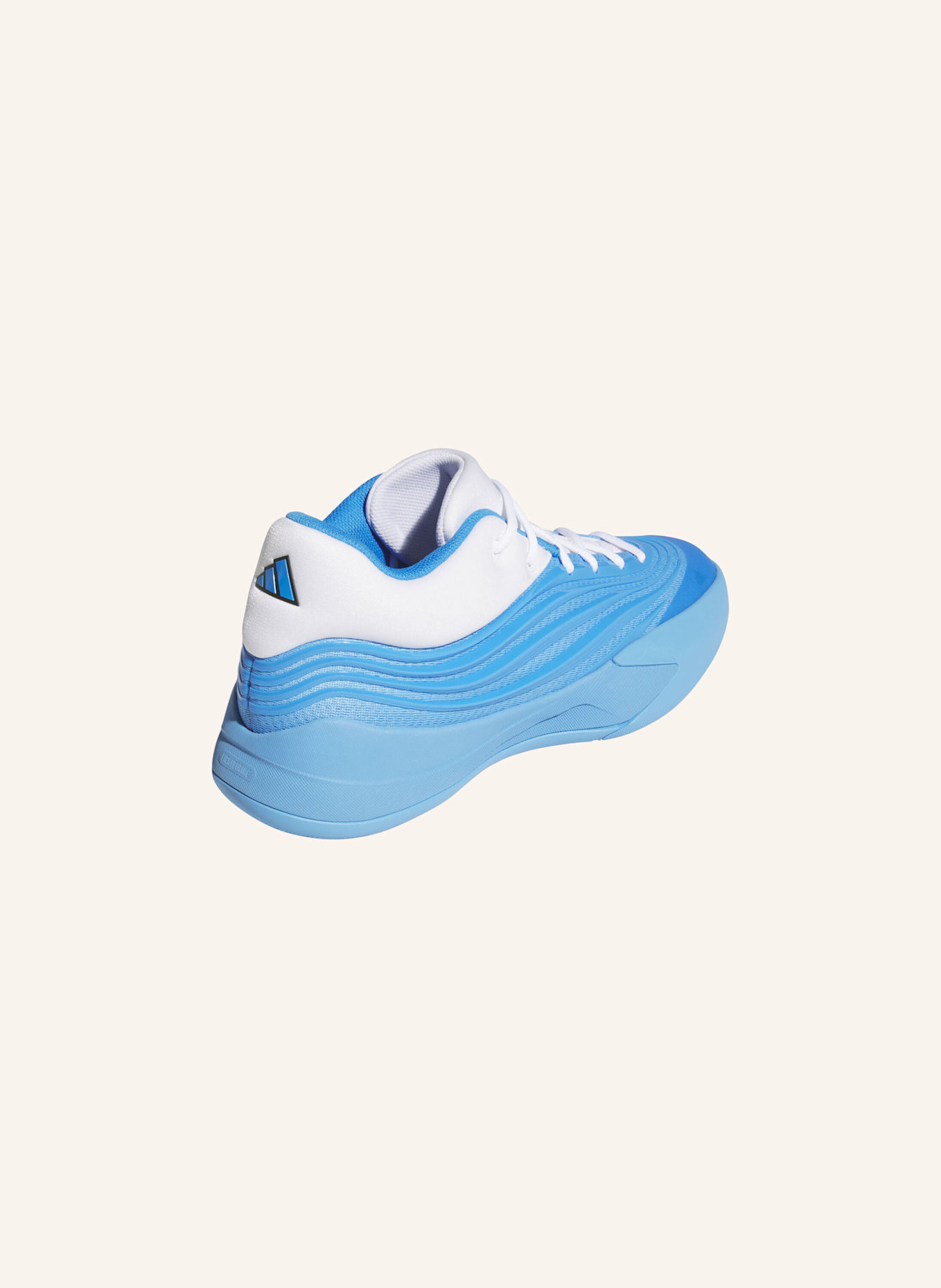 adidas Basketballschuhe DAME X: BLAU/ WEISS