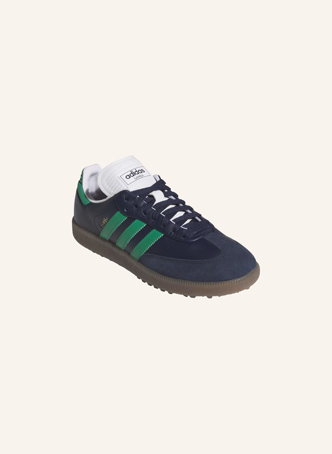 adidas Originals Golfschuhe SAMBA: BLAU/ GRÜN/ WEISS